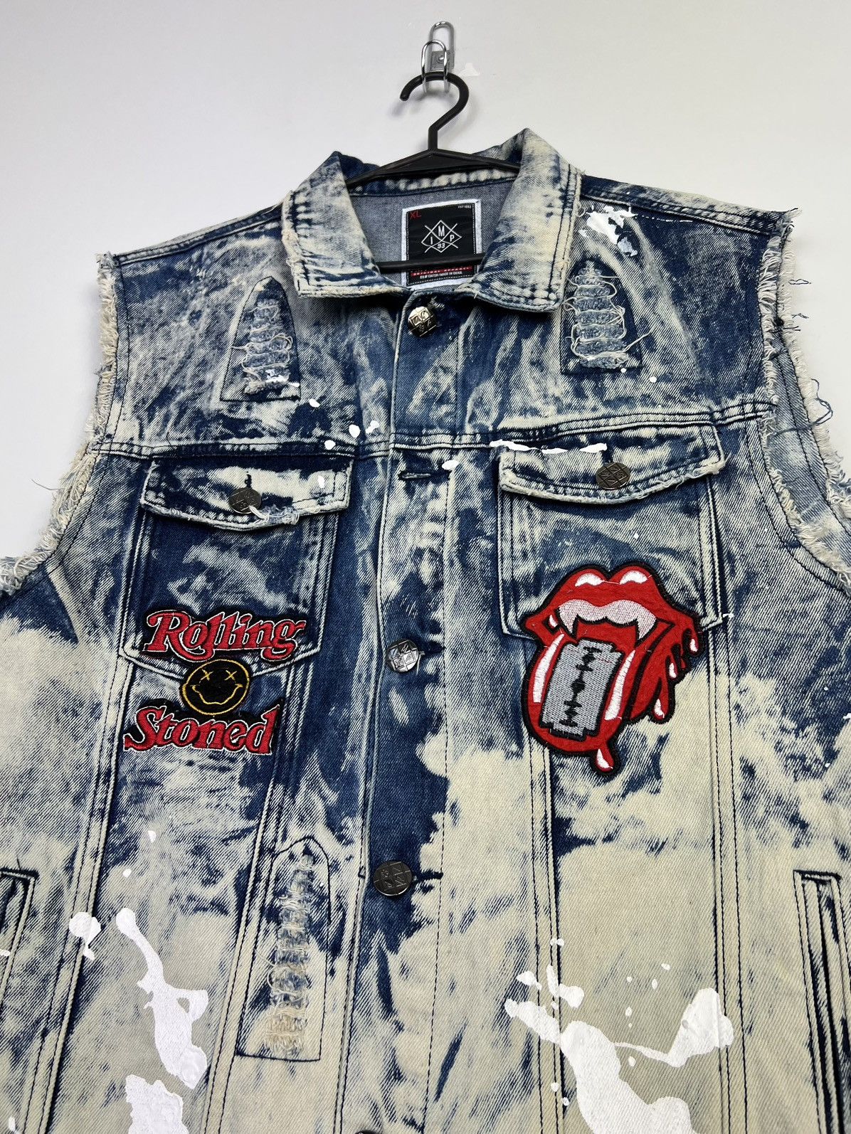 The Rolling Stones Jacket Vest Imperious Original Apparel Rolling Stones Black Size US XL / EU 56 / 4 - 4 Thumbnail