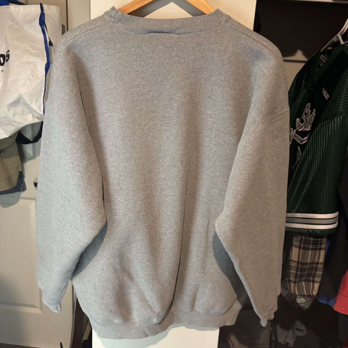 Adidas Vintage Adidas 90s Mens Trefoil Crew Neck Embroidered Size US L / EU 52-54 / 3 - 5 Thumbnail