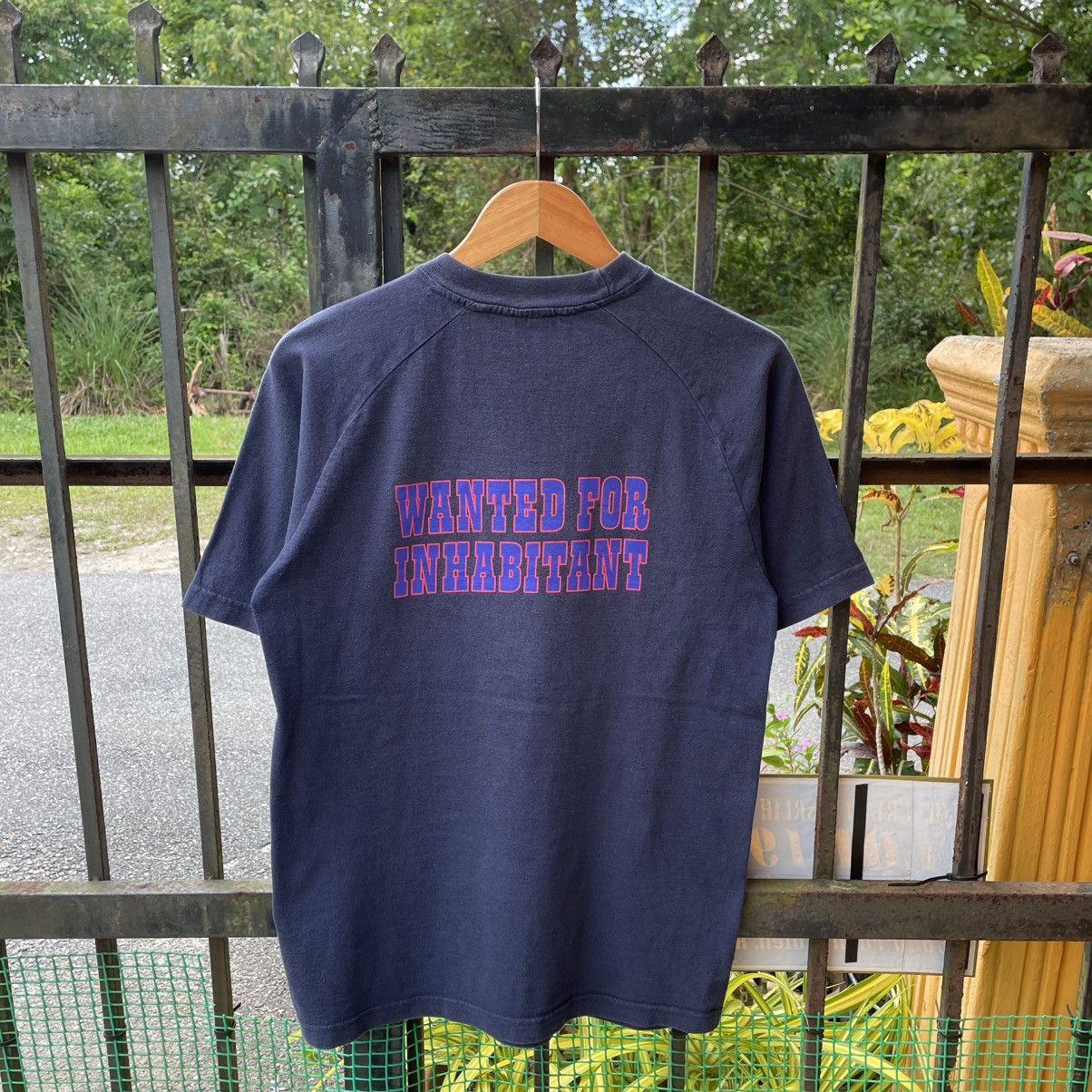 Japanese Brand × Vintage 🇯🇵Vintage Inhabitant Big Star Finger Logo Raglan Skate Tee Size US M / EU 48-50 / 2 - 2 Thumbnail