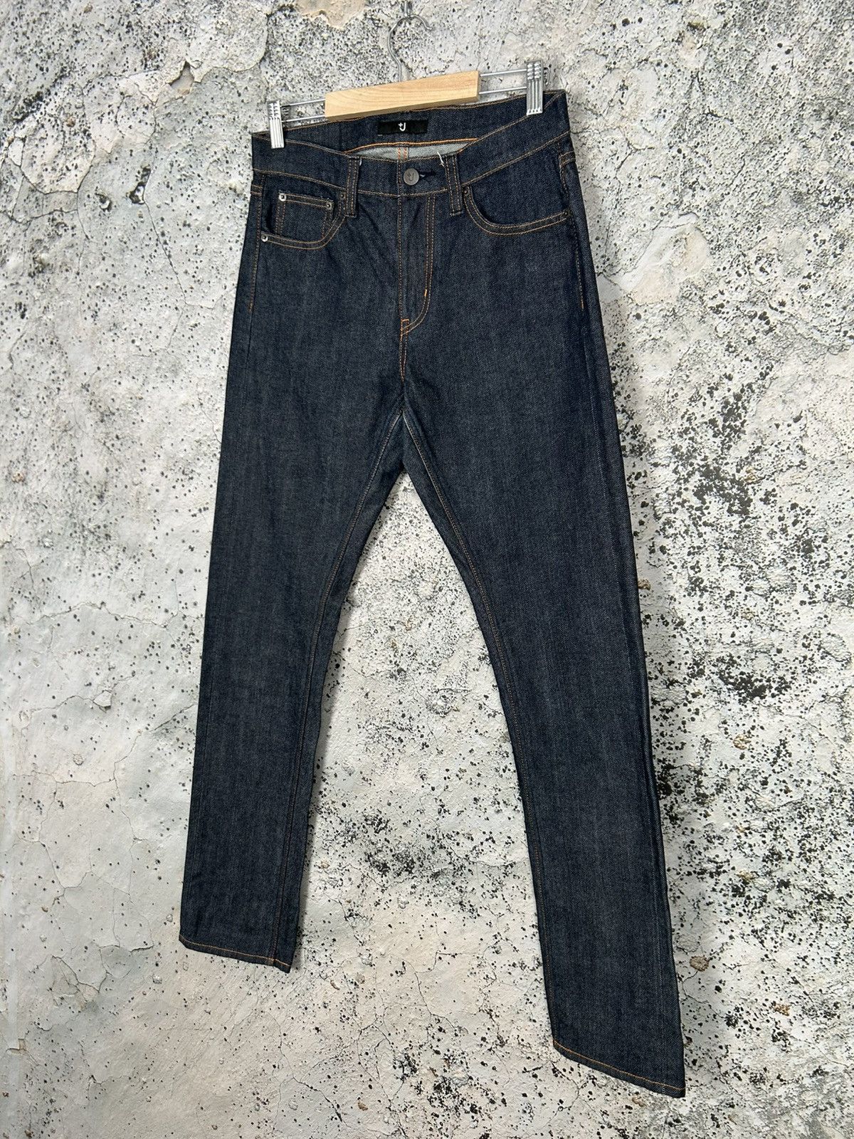 Jil Sander × Uniqlo Uniqlo +J Jil Sander Japanese Selvedge Denim Designer Rare Size US 27 - 2 Thumbnail