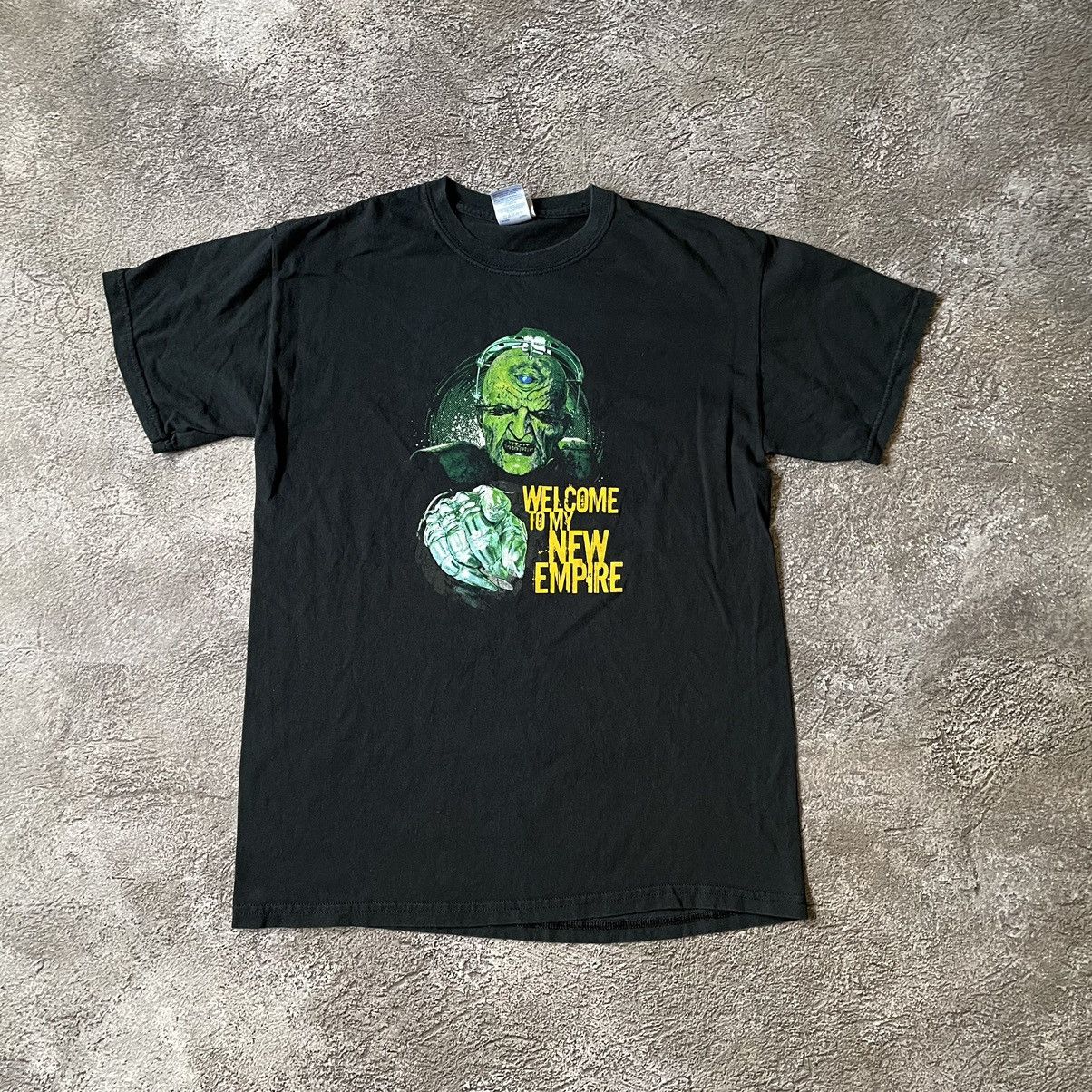 Band Tees Vintage Y2K SKELETON CREEPY FACE ABSTRACT ANGRY HORROR BONES Size US M / EU 48-50 / 2 - 2 Thumbnail