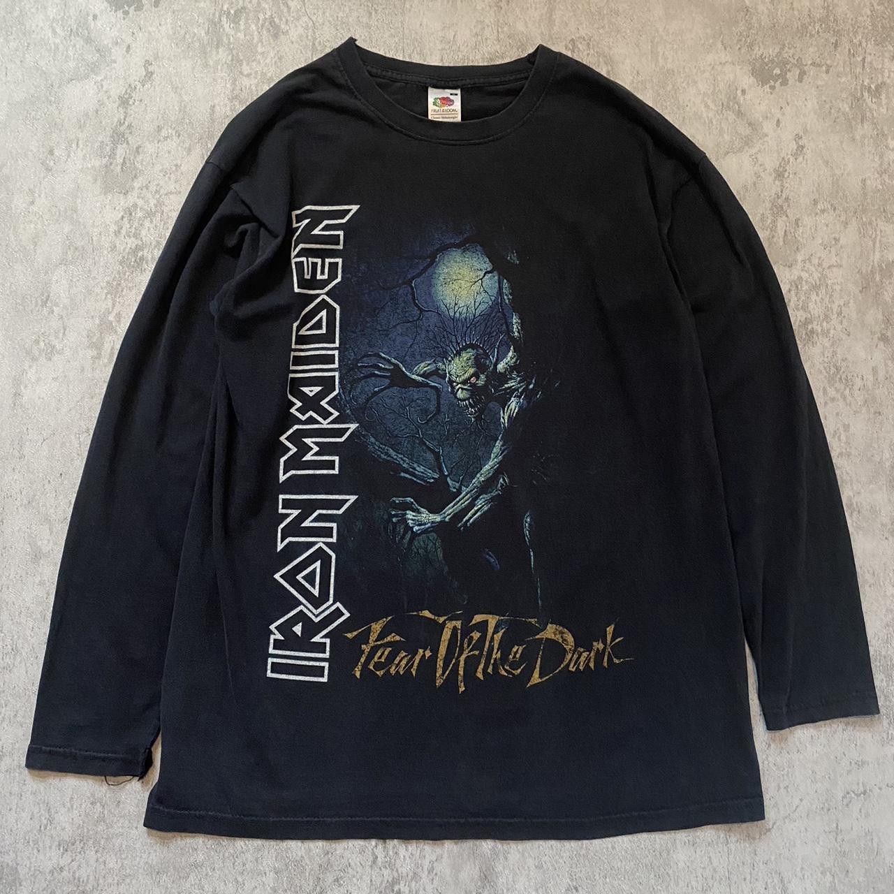 Fruit Of The Loom 2000s Iron Maiden Fear of the Dark long sleeve black Size US M / EU 48-50 / 2 - 1 Thumbnail