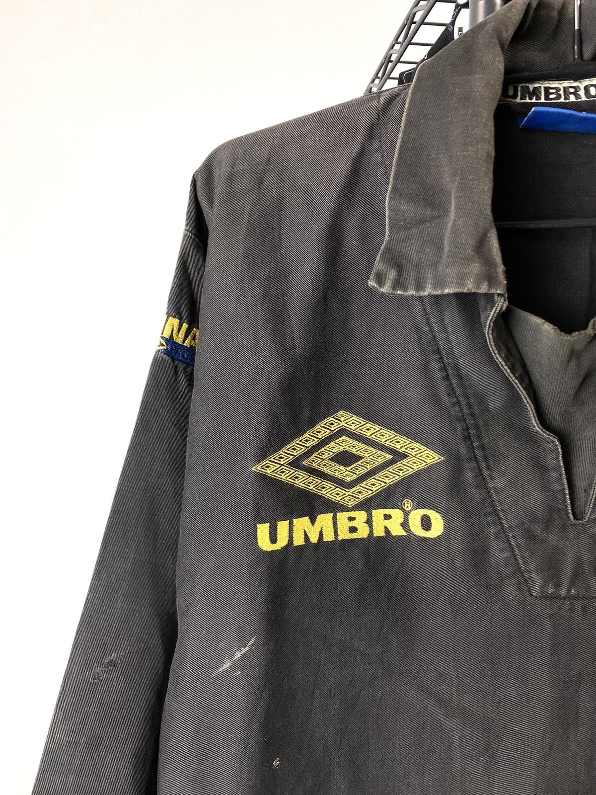 Rare! 1990s Vintage Umbro Pro Training Jacket Bomber Jersey