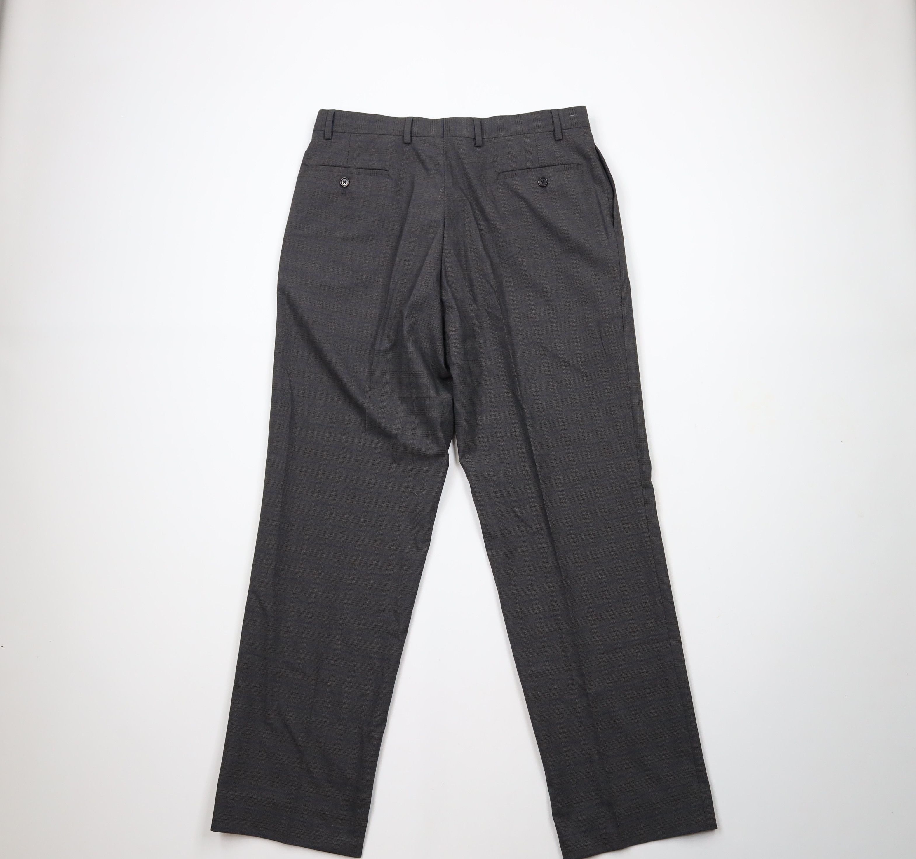 Ralph Lauren × Vintage Vintage Ralph Lauren Houndstooth Plaid Chino Pants Trousers Size US 36 / EU 52 - 8 Thumbnail