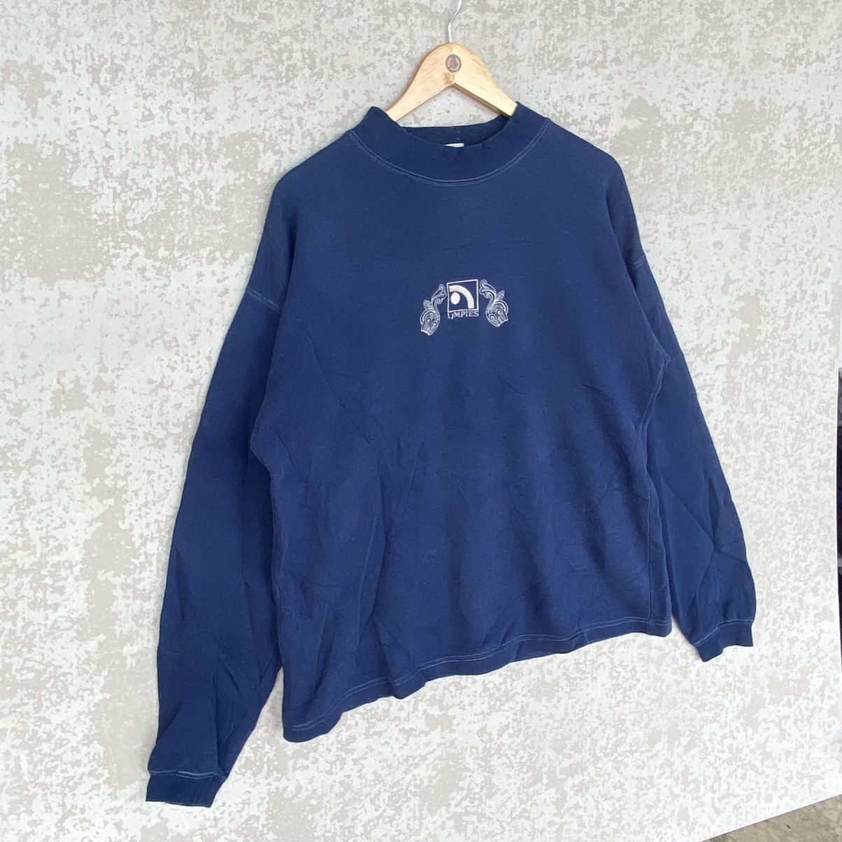 Other Vintage Limpies Embroidered Crewneck Sweatshirt Blue Size L Size L / US 10 / IT 46 - 3 Thumbnail