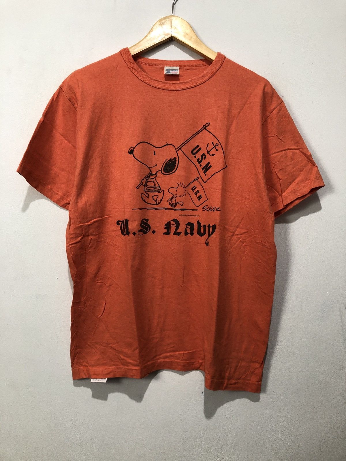 Buzz Rickson's Buzz Rickson x Peanuts Schulz T-Shirt USN Size US XL / EU 56 / 4 - 1 Thumbnail