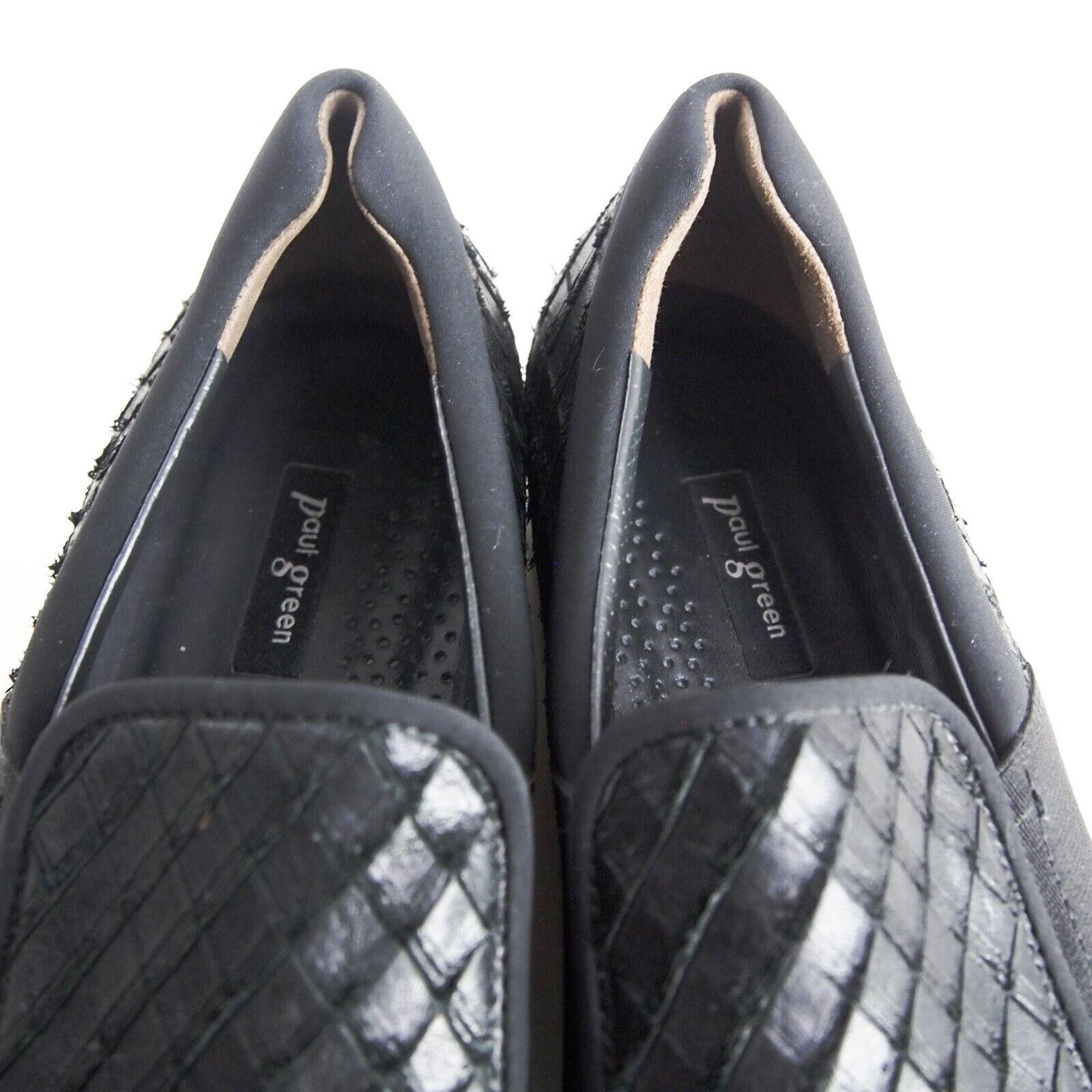Other Paul Green Slip Ons Sneakers Black Leather EU 39 US 8.5 UK 6 Size US 8.5 / IT 38.5 - 8 Thumbnail
