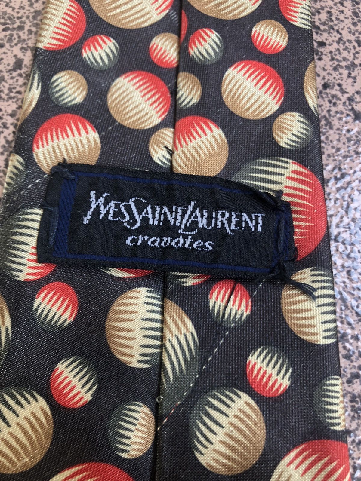Yves Saint Laurent Yves saint lauren tie Size ONE SIZE - 2 Thumbnail