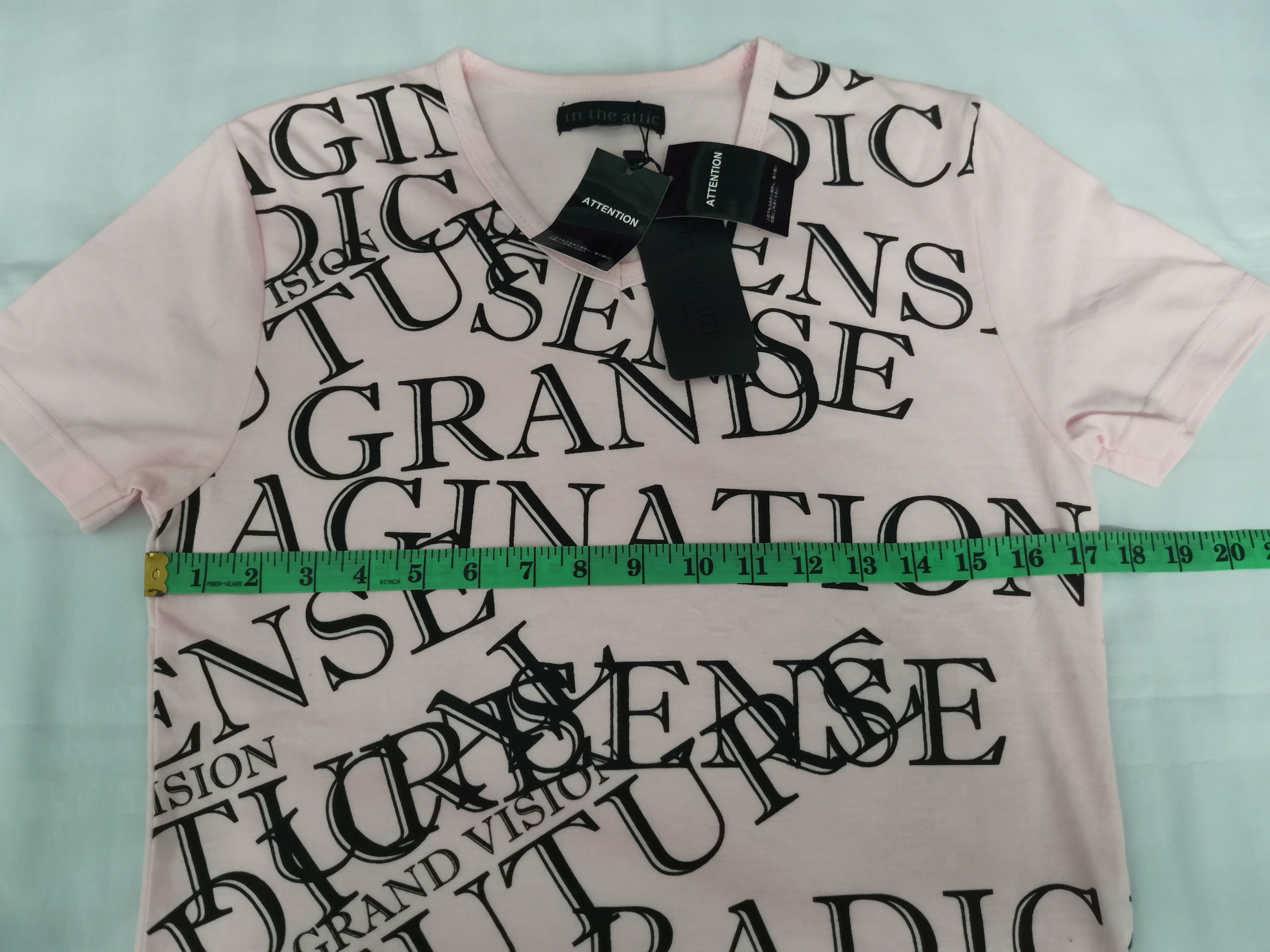 In The Attic In The Attic Spell Out Tee Art Japan Designer Seditionaries Size M / US 6-8 / IT 42-44 - 5 Thumbnail