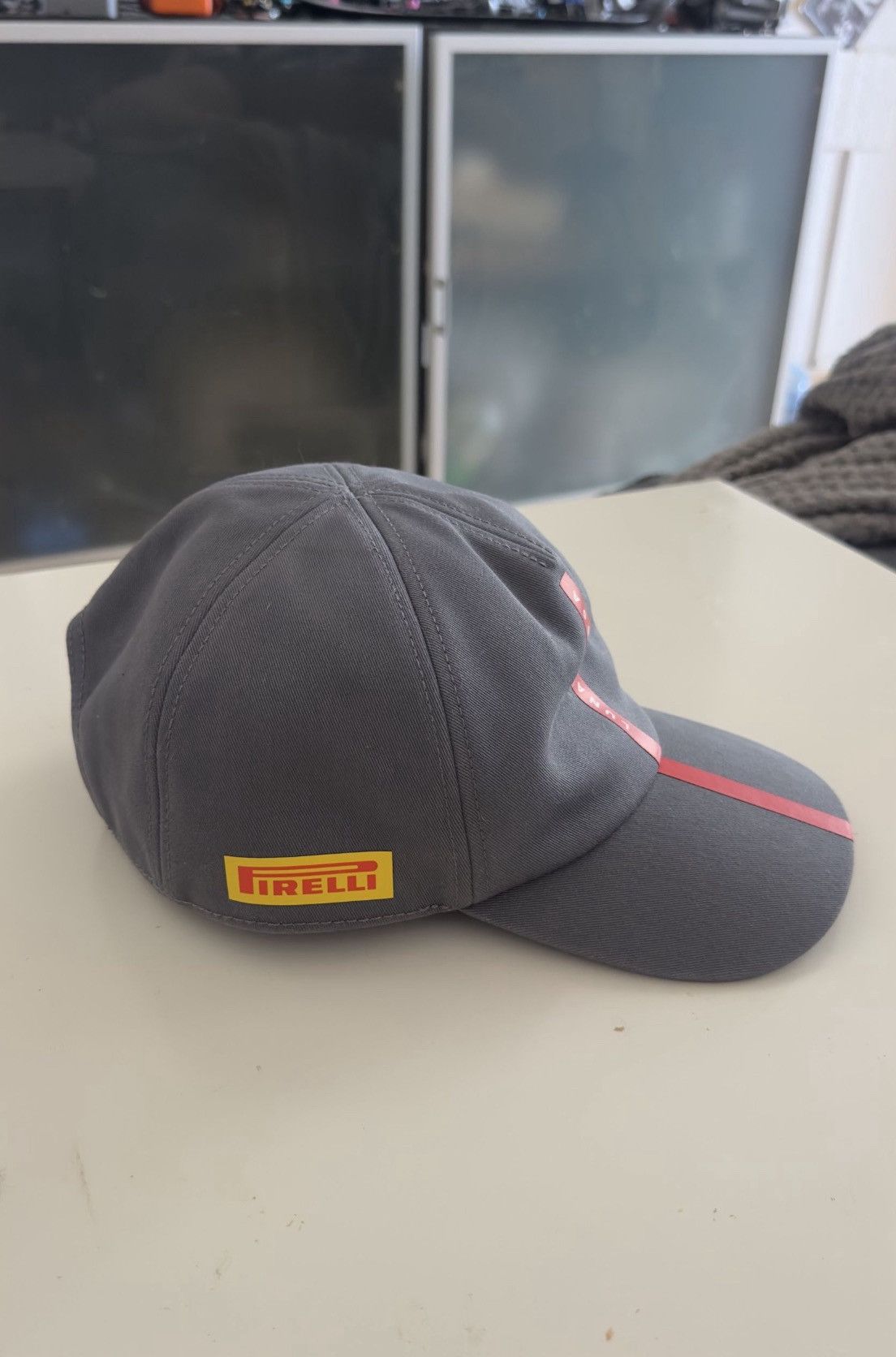Prada Prada Luna Rossa Pirelli 36th Americas Cup Official Team Cap Size ONE SIZE - 2 Thumbnail