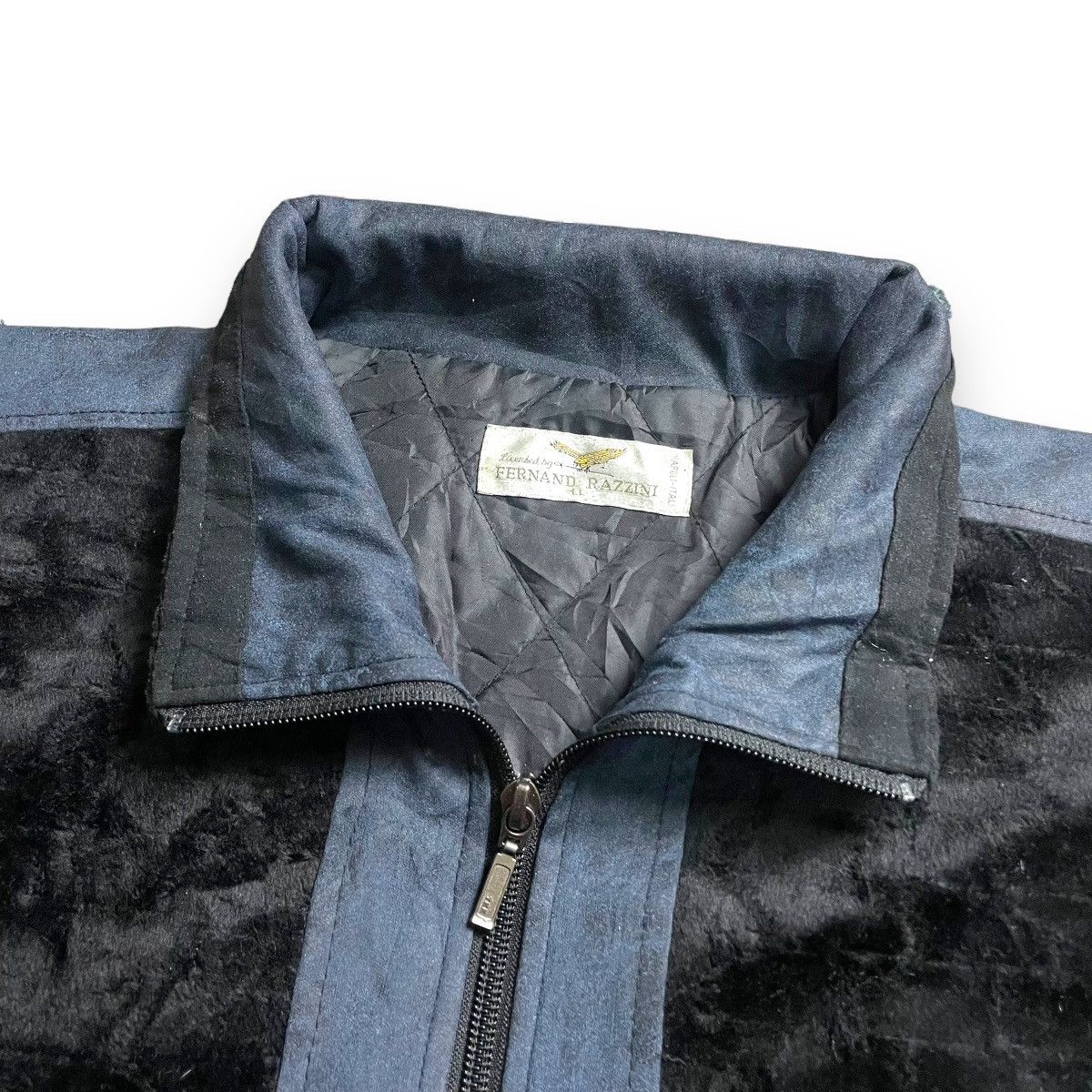 Other FERNAND RAZZINI EMBROIDERED SPELL OUT FULL ZIP JACKET Size US XL / EU 56 / 4 - 5 Thumbnail