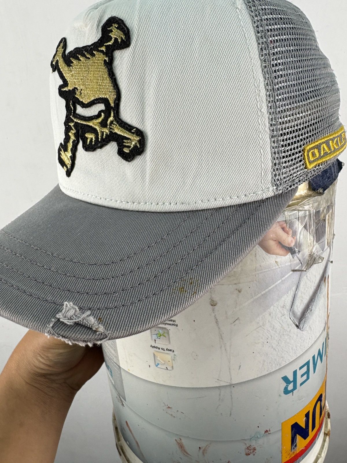 Oakley Oakley Vintage Y2K Trucker Cap Size ONE SIZE - 9 Thumbnail