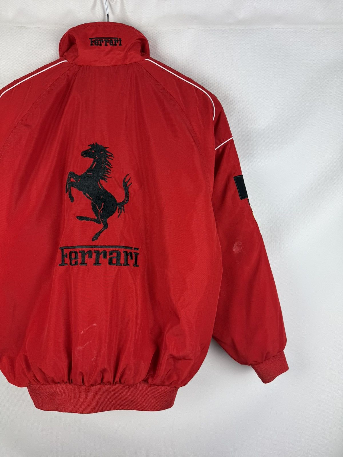 Ferrari Ferrari F1 Scuderia Overprinted Racing Bomber Jacket Size US S / EU 44-46 / 1 - 15 Thumbnail