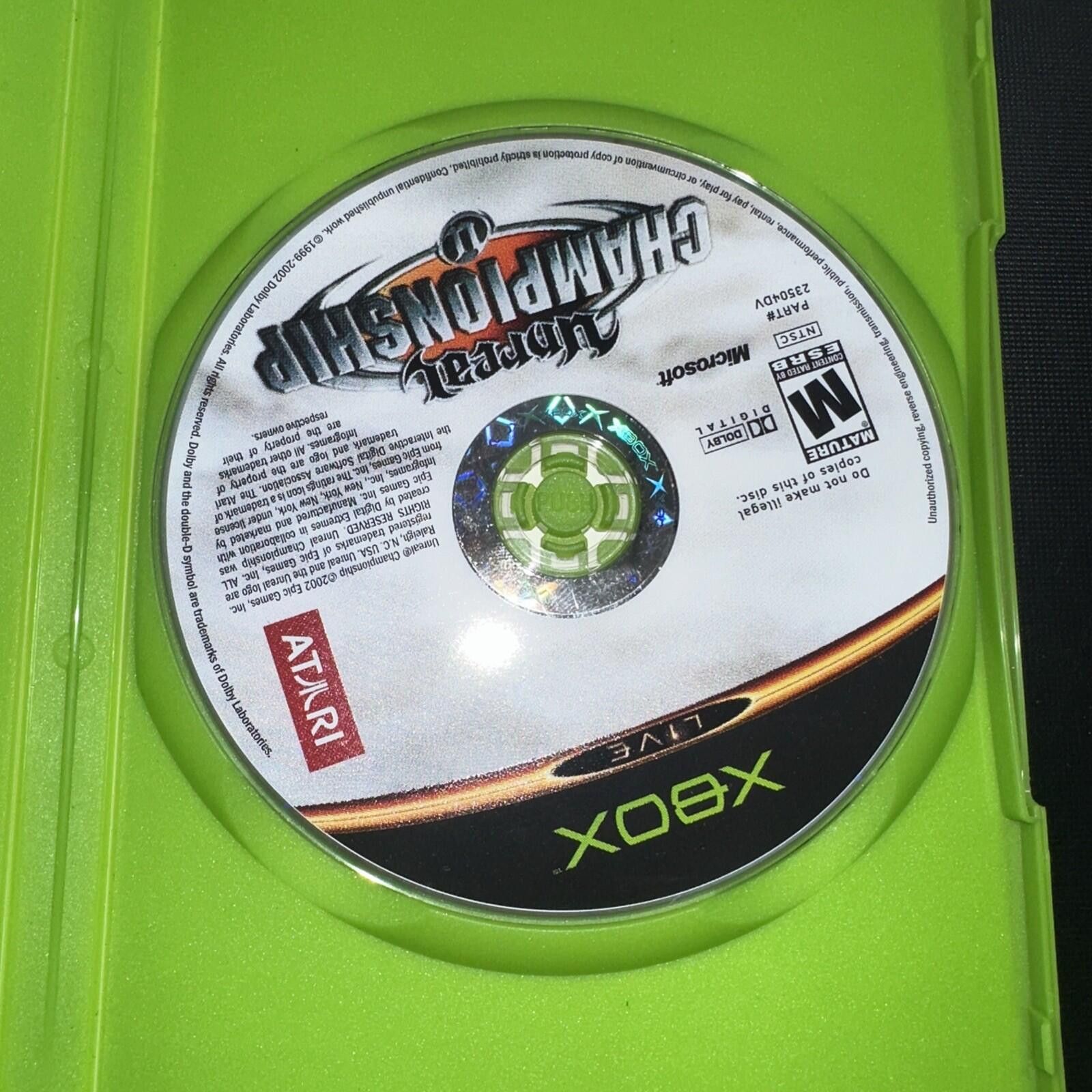 Other Unreal Championship - Original Xbox Game Disk Only Size ONE SIZE - 1 Thumbnail