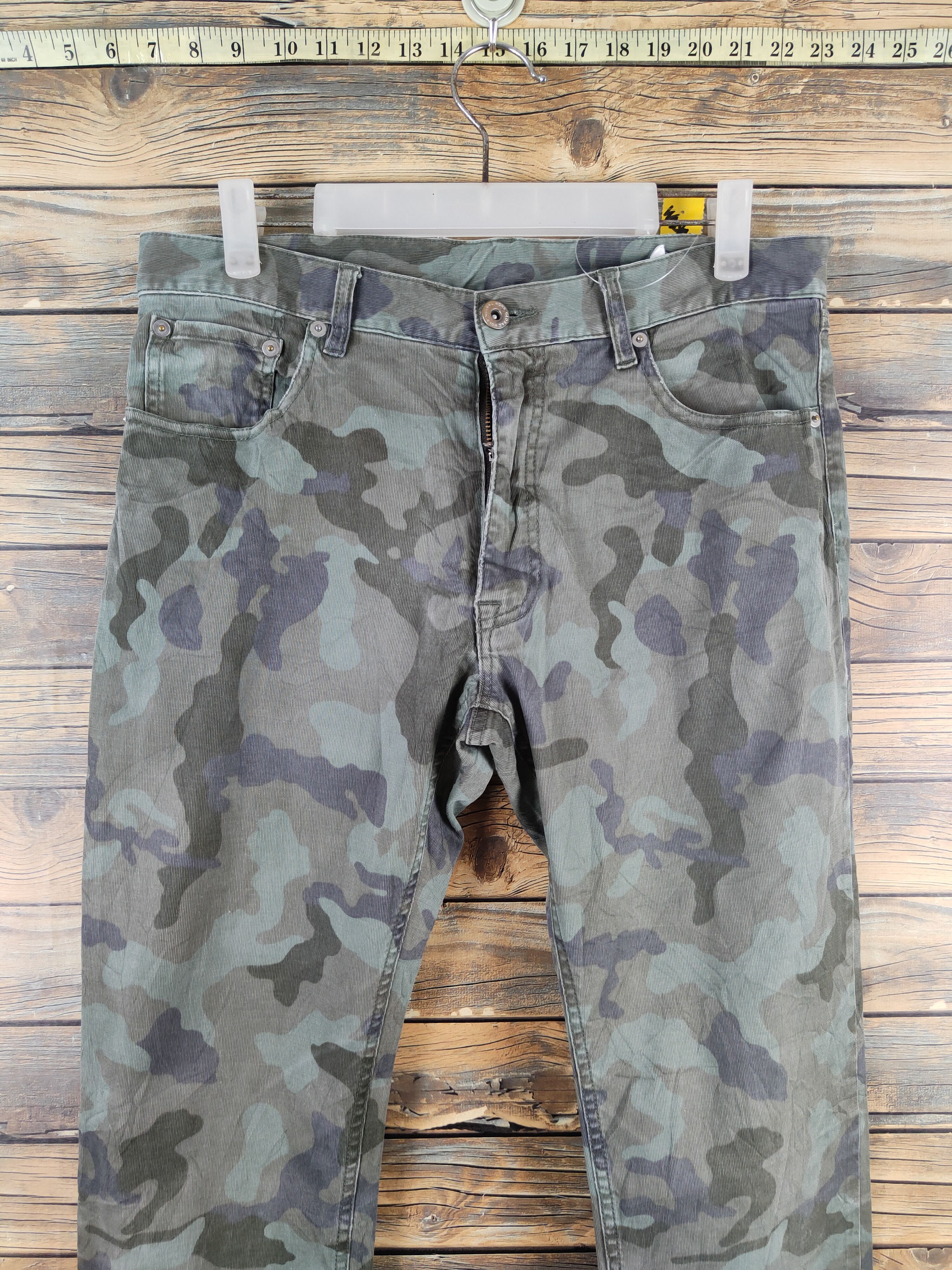 Global Work Global Work Camouflage Multipocket Casual Pants #W2204 Size US 31 - 2 Thumbnail