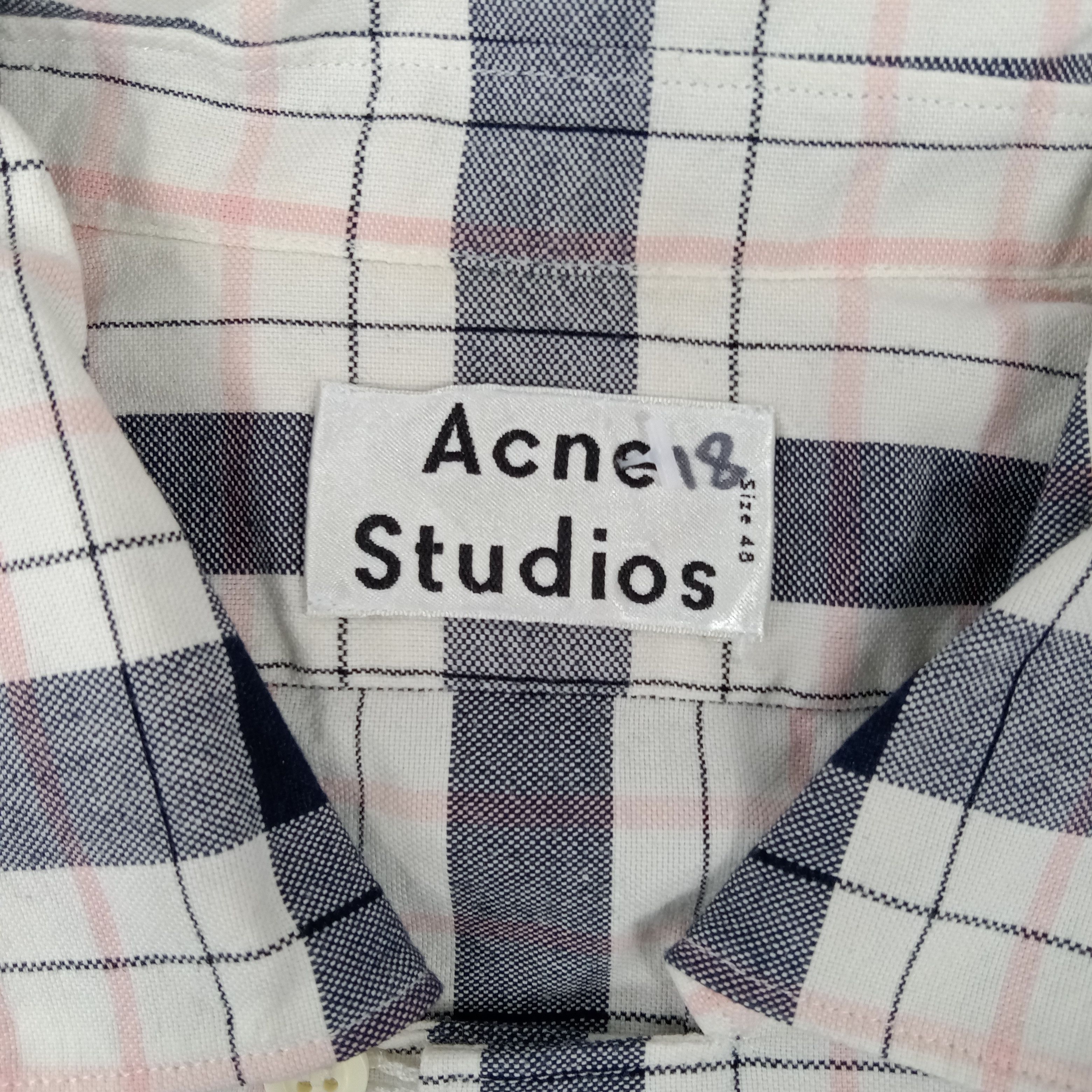 Acne Studios × Vintage Acne Studios Designer Brand Button Up Shirt Size US M / EU 48-50 / 2 - 3 Thumbnail
