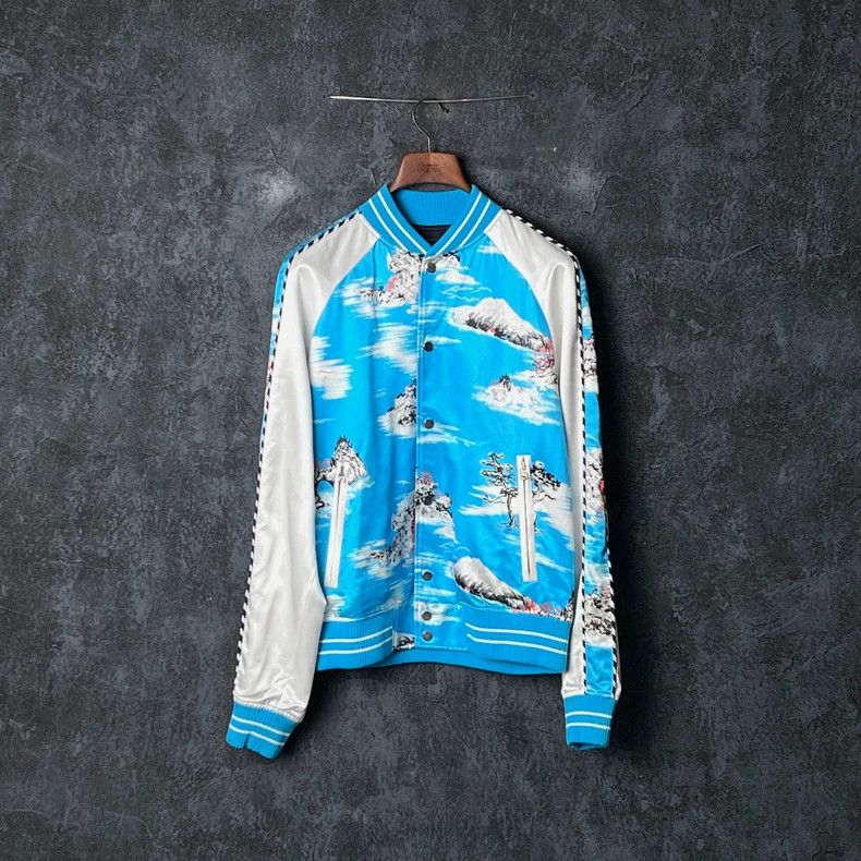 Amiri Amiri Multicolor Landscape Painting Jacket Size US M / EU 48-50 / 2 - 1 Thumbnail