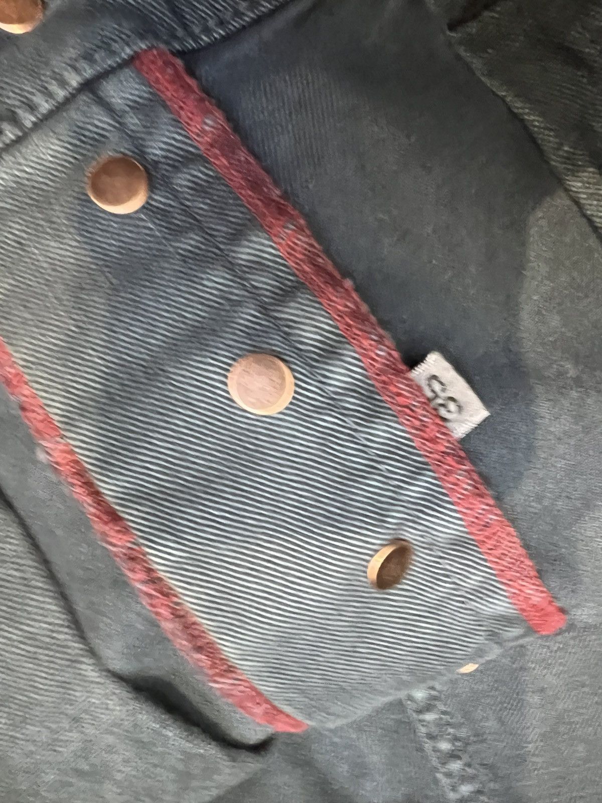 Schaeffers Garment Hotel OIL DYED COATED ITALIAN TWILL 103 JEANS Size US 35 - 4 Thumbnail
