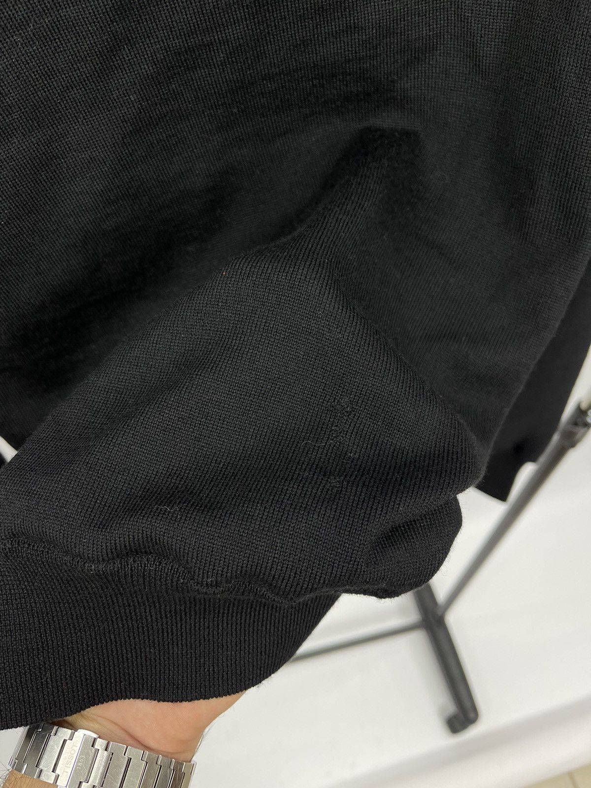 Dolce & Gabbana Dolce & Gabbana Sweater Women’s Size 42 Black Wool Italy Size M / US 6-8 / IT 42-44 - 3 Thumbnail