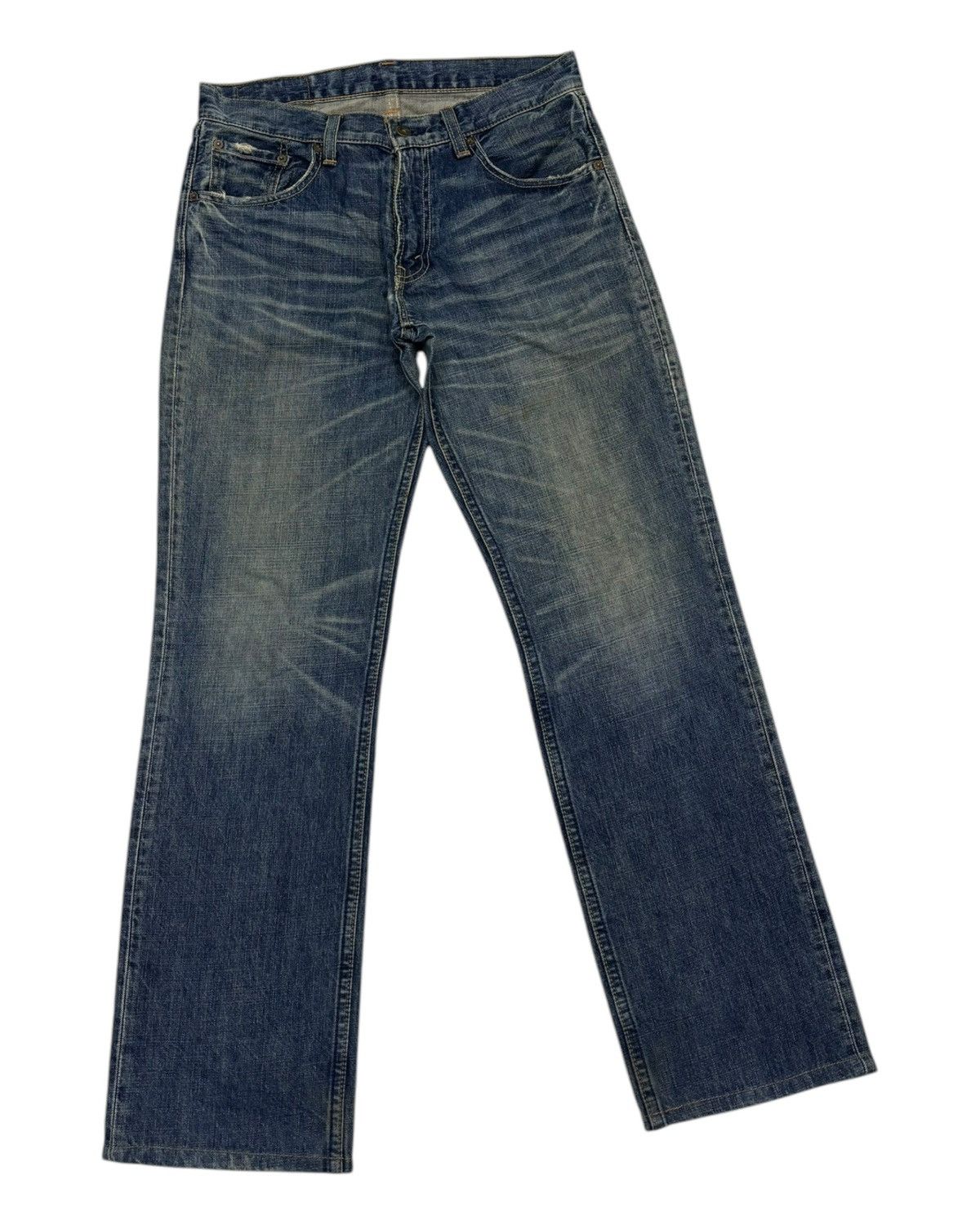 Kapital 🔥LEVIS 502 CLAWMARK DISTRESSED DENIM JEANS Size US 30 / EU 46 - 3 Thumbnail