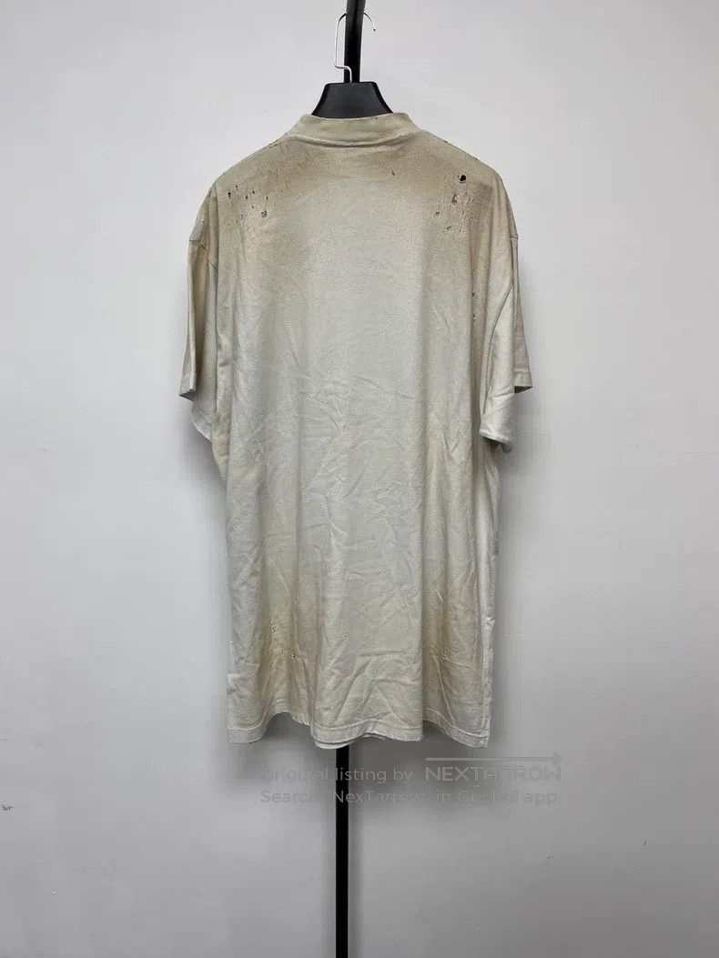 Balenciaga Balenciaga Letter Embroidered Badge Round Neck Short Sleev Size US S / EU 44-46 / 1 - 2 Thumbnail