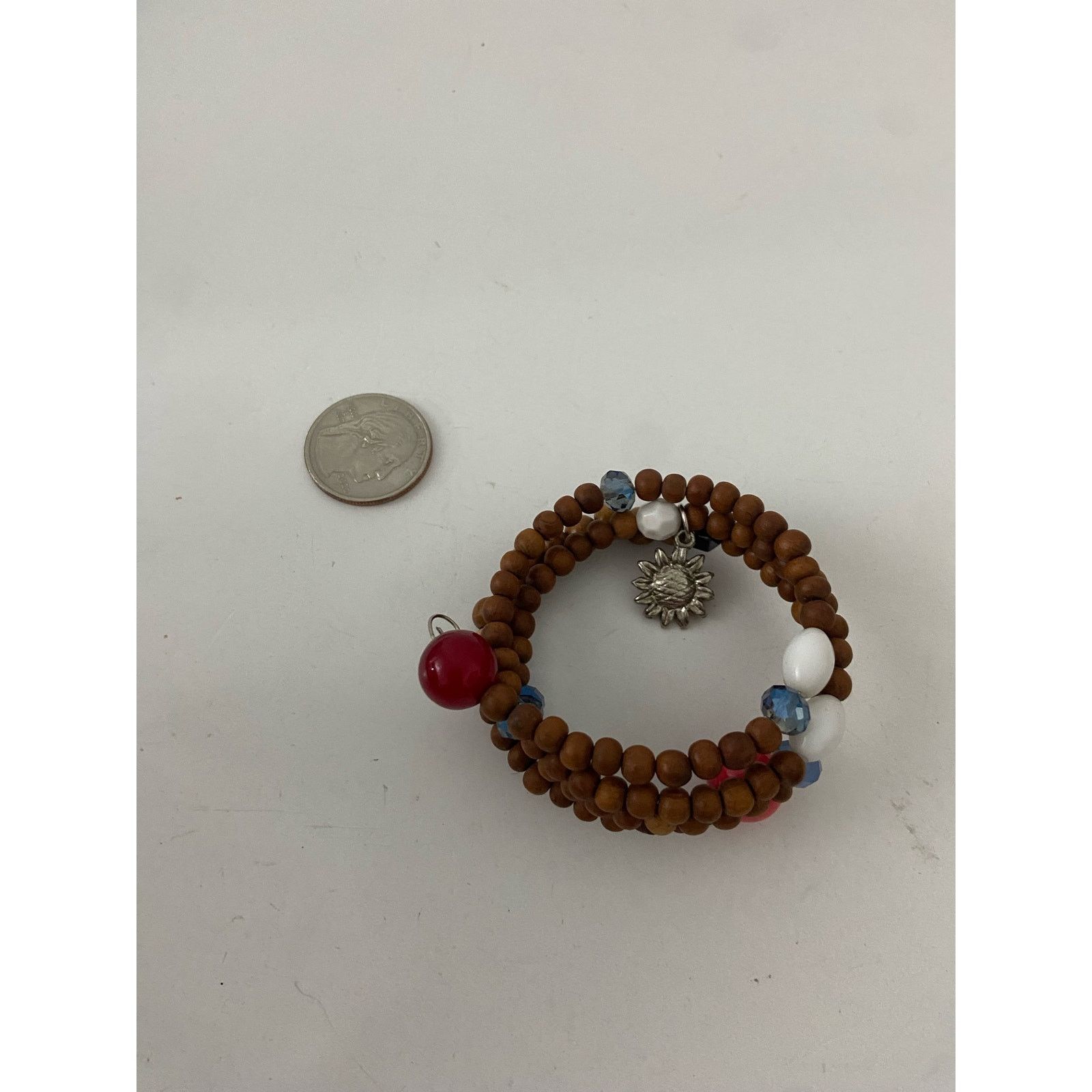 Handmade sunflower bracelet Size ONE SIZE - 4 Thumbnail