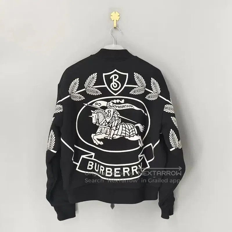 Burberry Burberry Black Men's Bomber Jacket Size S. Size US S / EU 44-46 / 1 - 2 Thumbnail