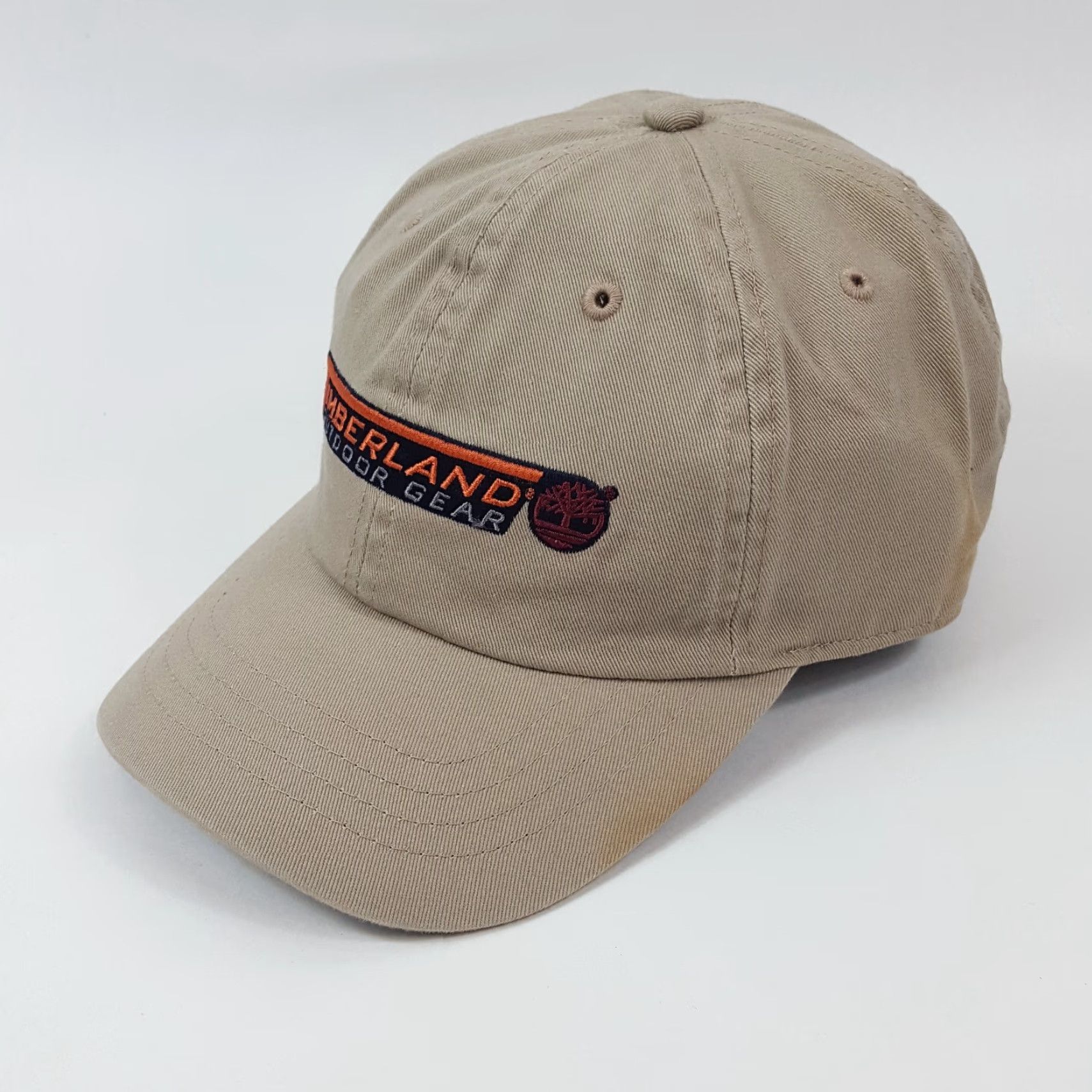 Timberland VINTAGE Timberland Baseball Cap Hat Adult One Size Beige Cotton Canvas Adjustable 90s 2000s New York Outdoor Gear USA Baseball Mens Size ONE SIZE - 3 Thumbnail