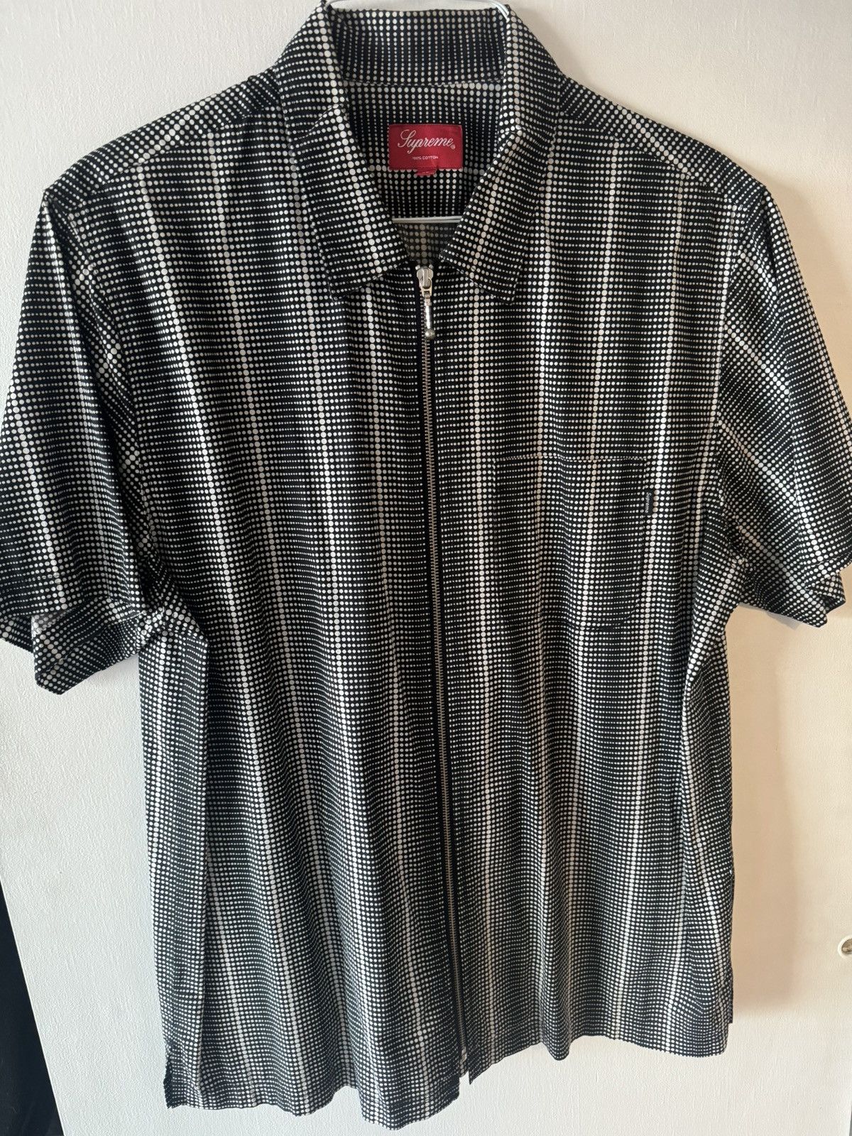 トップス Supreme Abstract Textured Zip Up Polo Spring/Summer 2022 Preview – Supreme