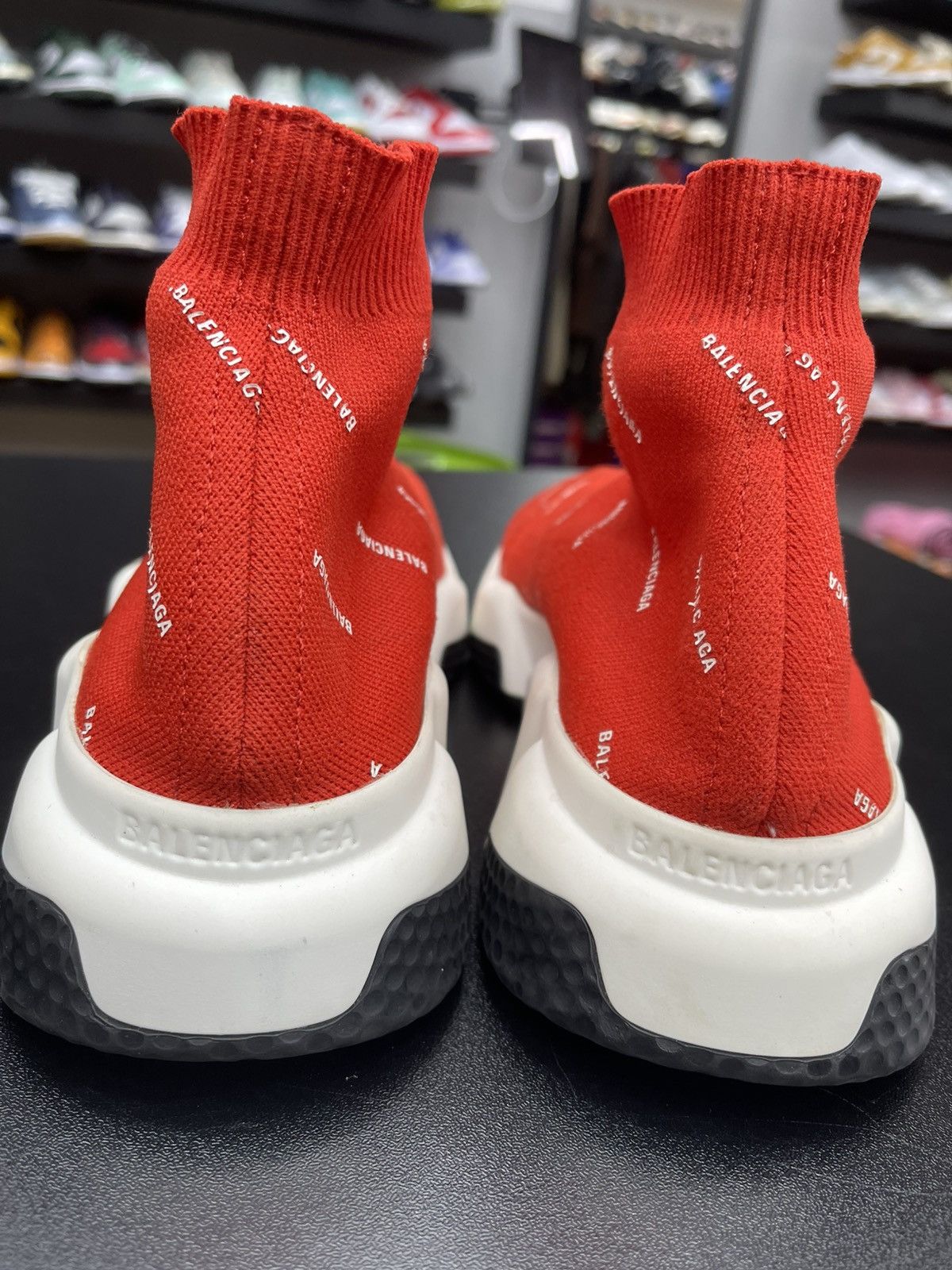 Balenciaga Size 7US/37EU - Balenciaga Speed 2.0 “All Over Logo” Size US 7 / IT 37 - 4 Thumbnail