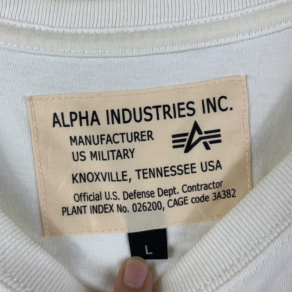 Alpha Industries APLHA INDUSTRIES USA Camo Patchwork Zipper Pocket Tee Shirt Size US L / EU 52-54 / 3 - 6 Thumbnail