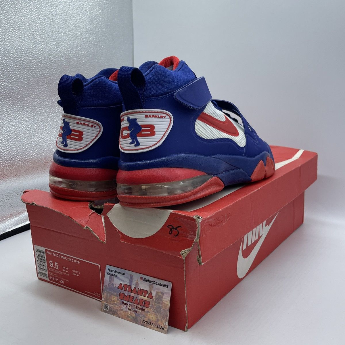 Nike Air Force Mac CB 2 hyperfuse deep roya Size US 9.5 / EU 42-43 - 5 Thumbnail