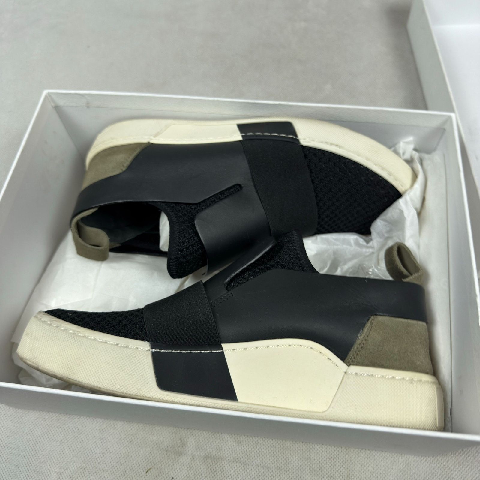 Balenciaga Balenciaga Black Slip On Sneakers Shoes 39 Size US 9 / IT 39 - 5 Thumbnail