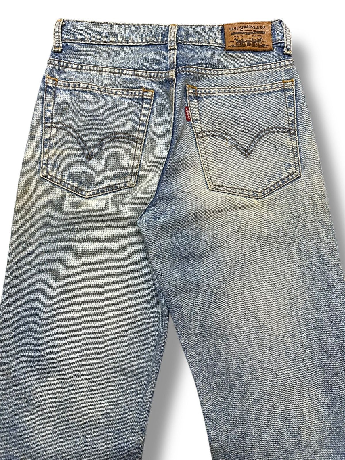 Japanese Brand Levi's Vintage Jeans With Distressed Loose Style and Faded Size US 28 / EU 44 - 5 Thumbnail