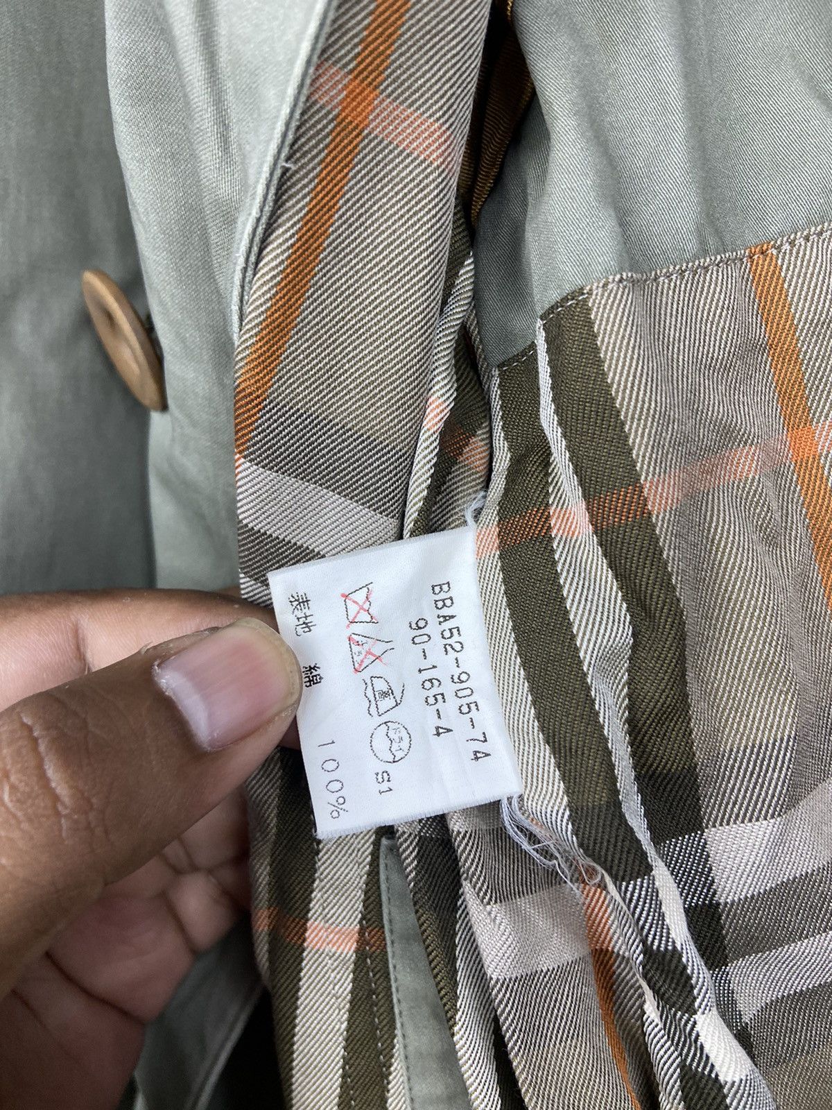 Burberry × Other Vintage Burberrys Trench Coat Jacket Size L / US 10 / IT 46 - 9 Thumbnail