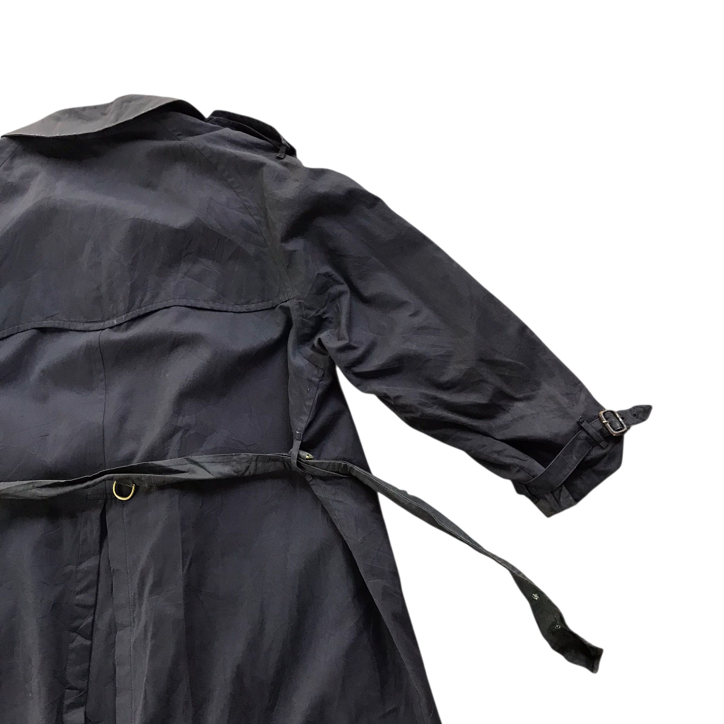 Burberry Rare Vintage 80s Burberry Nova Check Belted Commander II Size US L / EU 52-54 / 3 - 14 Thumbnail