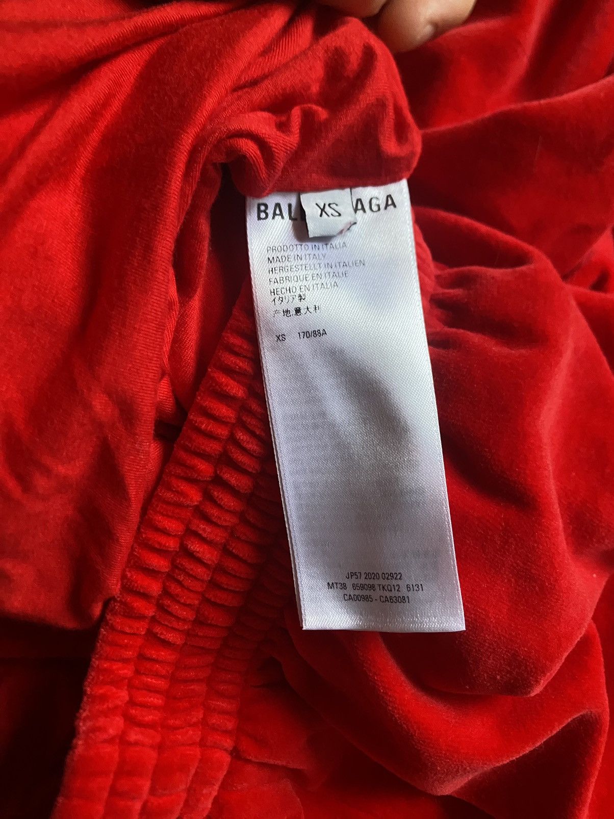 Balenciaga Twinset Jogging velvet Size US L / EU 52-54 / 3 - 2 Thumbnail