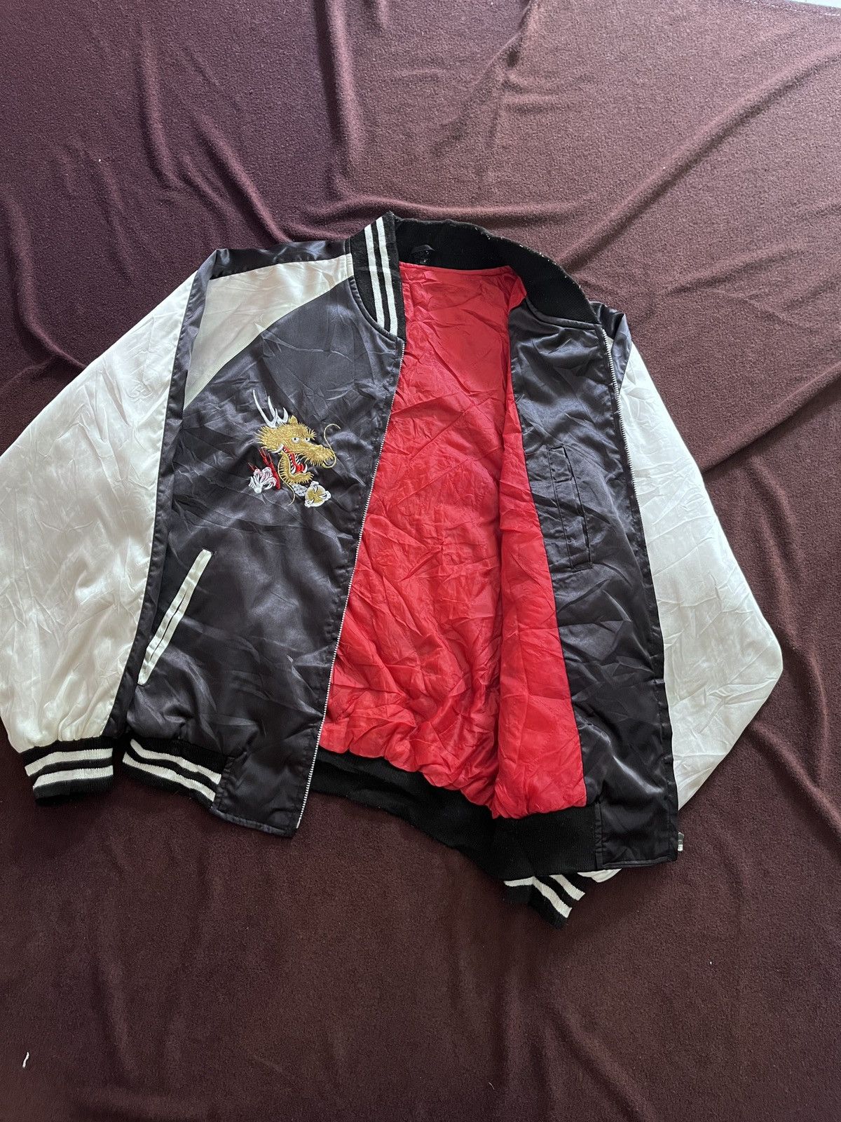 Japanese Brand JAPANESE SUKAJAN DRAGON JACKET 1990 Size US L / EU 52-54 / 3 - 5 Thumbnail