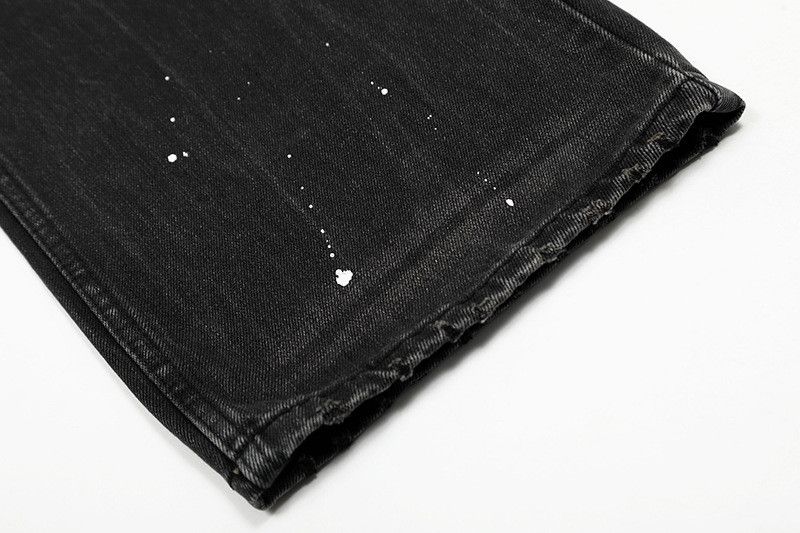 Vintage Men's American Vintage Washed & Distressed Black Jeans Size US 32 / EU 48 - 6 Thumbnail