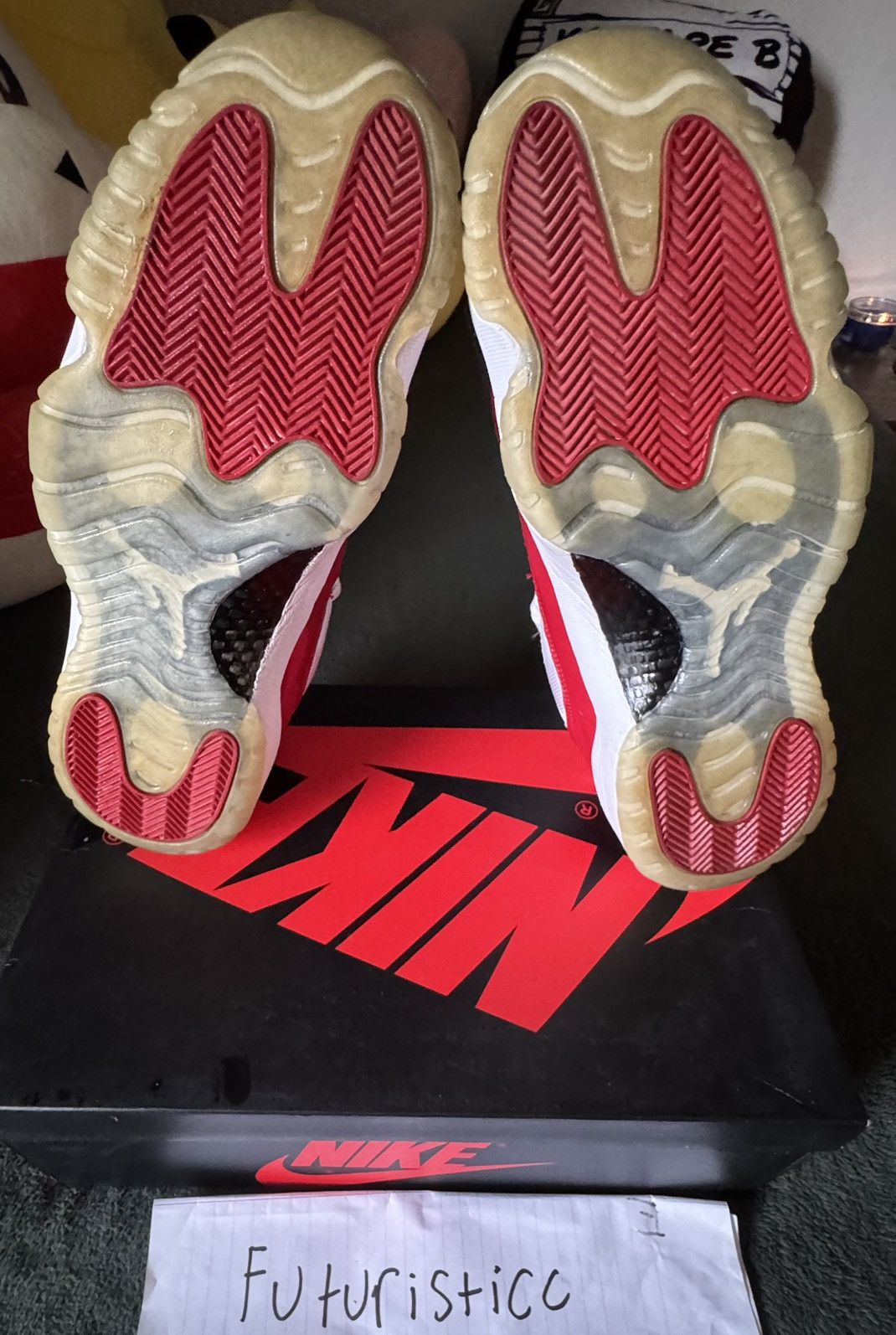 Jordan Brand × Nike Jordan 11 Low Cherry Size US 11.5 / EU 44-45 - 5 Thumbnail