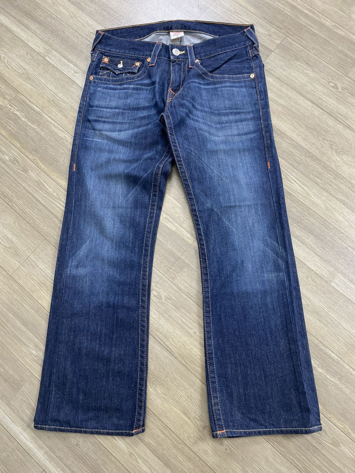 True Religion Vintage True Religion Billy Faded Lgb Style Flared Jeans Y2K Size US 30 / EU 46 - 2 Thumbnail
