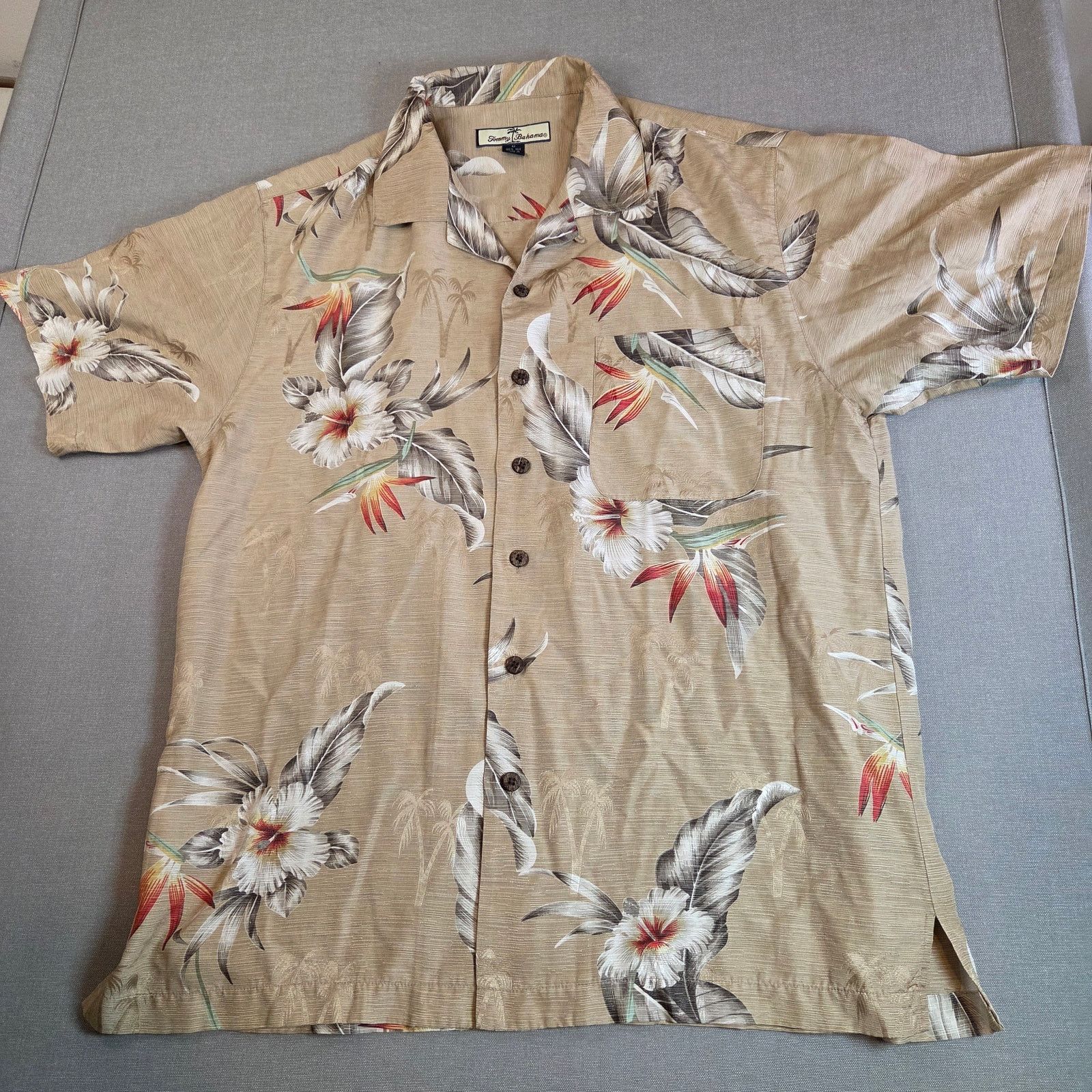 Tommy Bahama Tommy Bahama Relax Silk Camp Shirt M Size US M / EU 48-50 / 2 - 1 Thumbnail