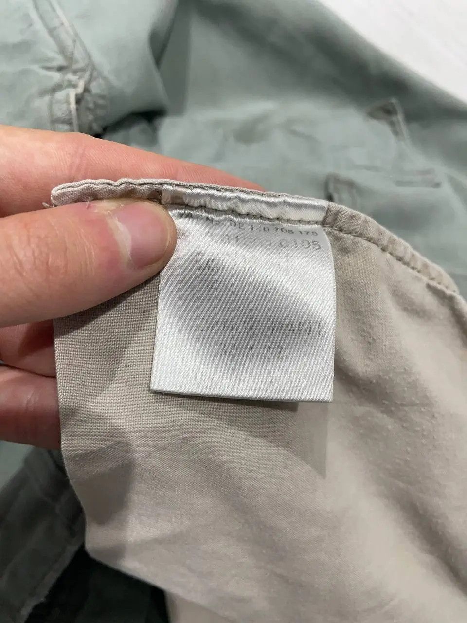 Carhartt Vintage Carhartt Cargo Pants 90s Distrissed Grey Size US 32 / EU 48 - 21 Thumbnail