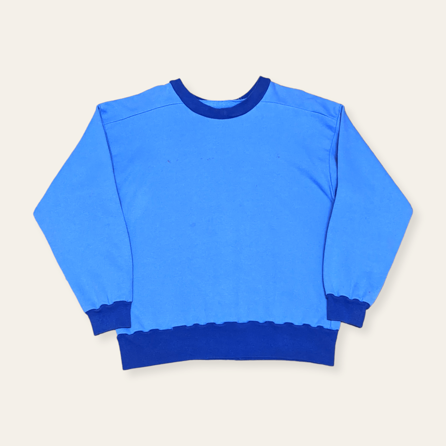 Russell Athletic × Vintage Vintage 70s/80s Distressed Blank Crewneck Sweatshirt Size US M / EU 48-50 / 2 - 1 Thumbnail