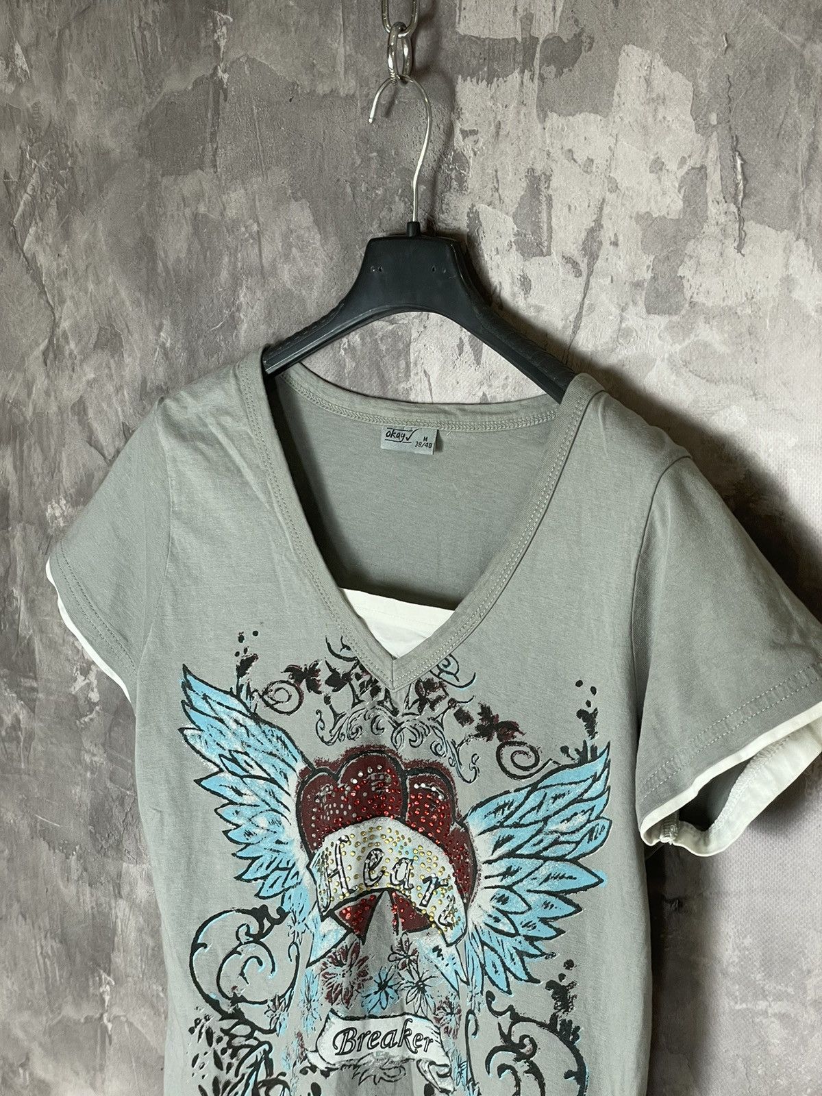 Ed Hardy Vintage Y2K Ed Hardy Style Japanese Tank Top Streetwear Size M / US 6-8 / IT 42-44 - 8 Thumbnail