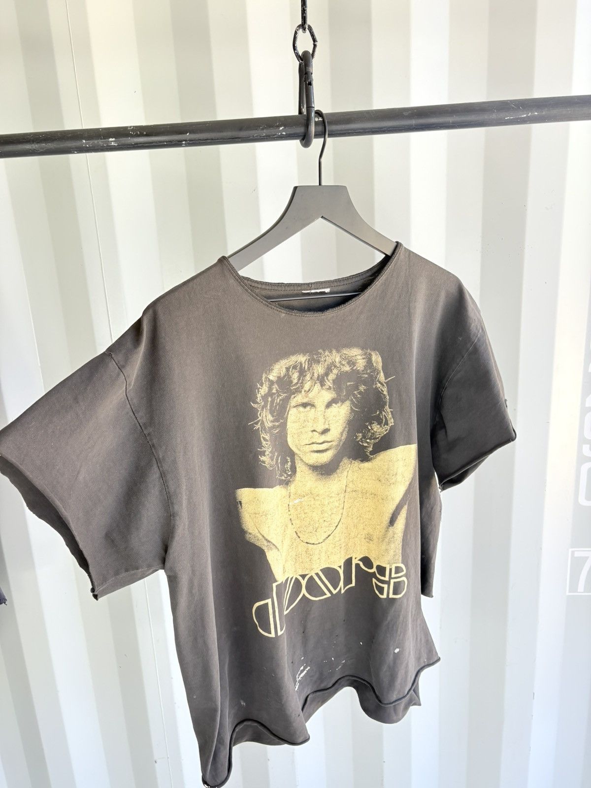 Band Tees Vintage The Doors Shirt Faded Distressed GRUNGE Size US XL / EU 56 / 4 - 2 Thumbnail