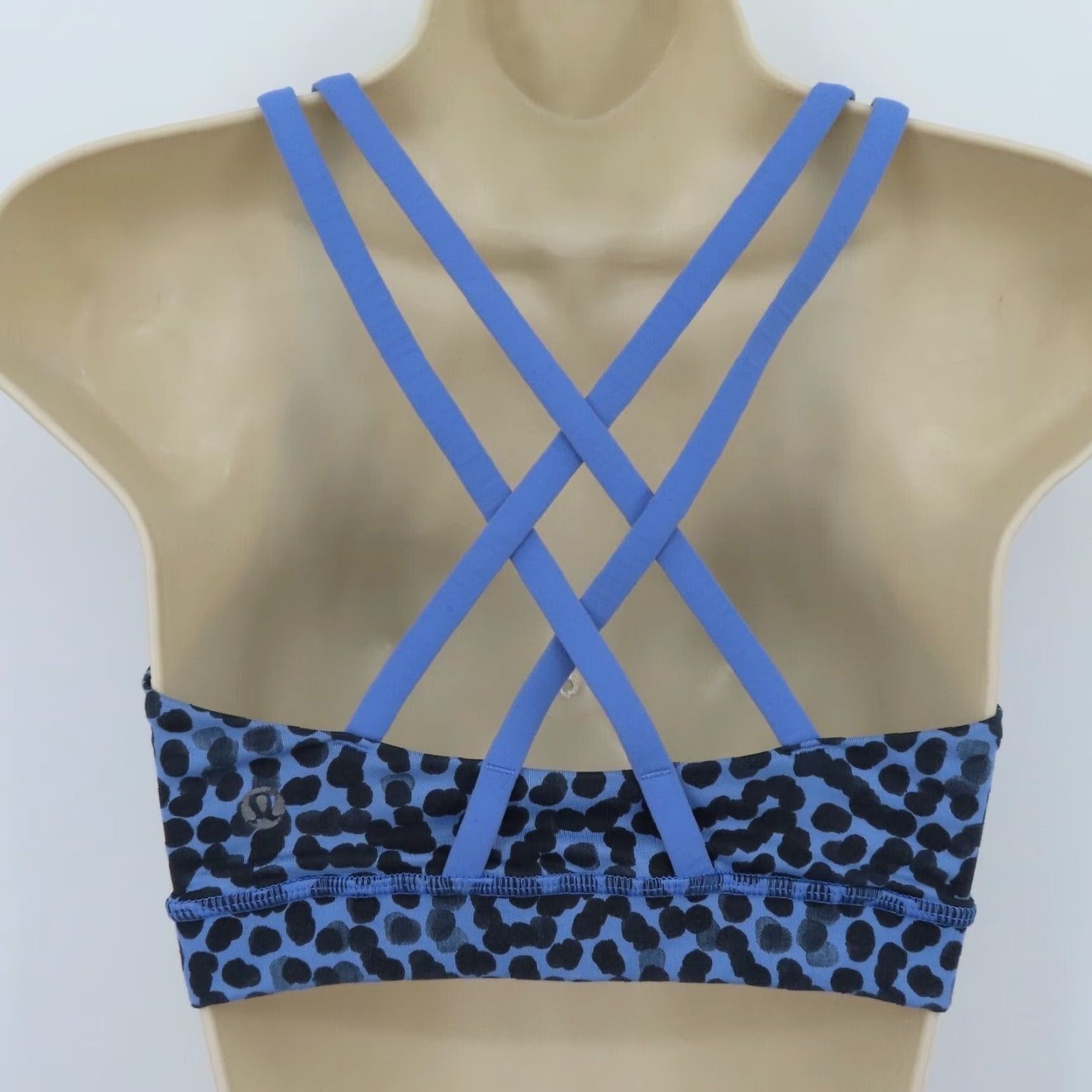 Lululemon Lululemon Sports Bra Energy Wireless Multicolor Polka Dot Strappy Women 6 Size ONE SIZE - 3 Thumbnail