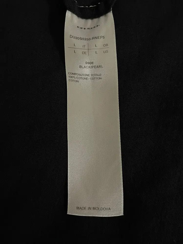 Rick Owens Rick Owens Drkshdw Humano Tee-2507 Size US L / EU 52-54 / 3 - 4 Thumbnail