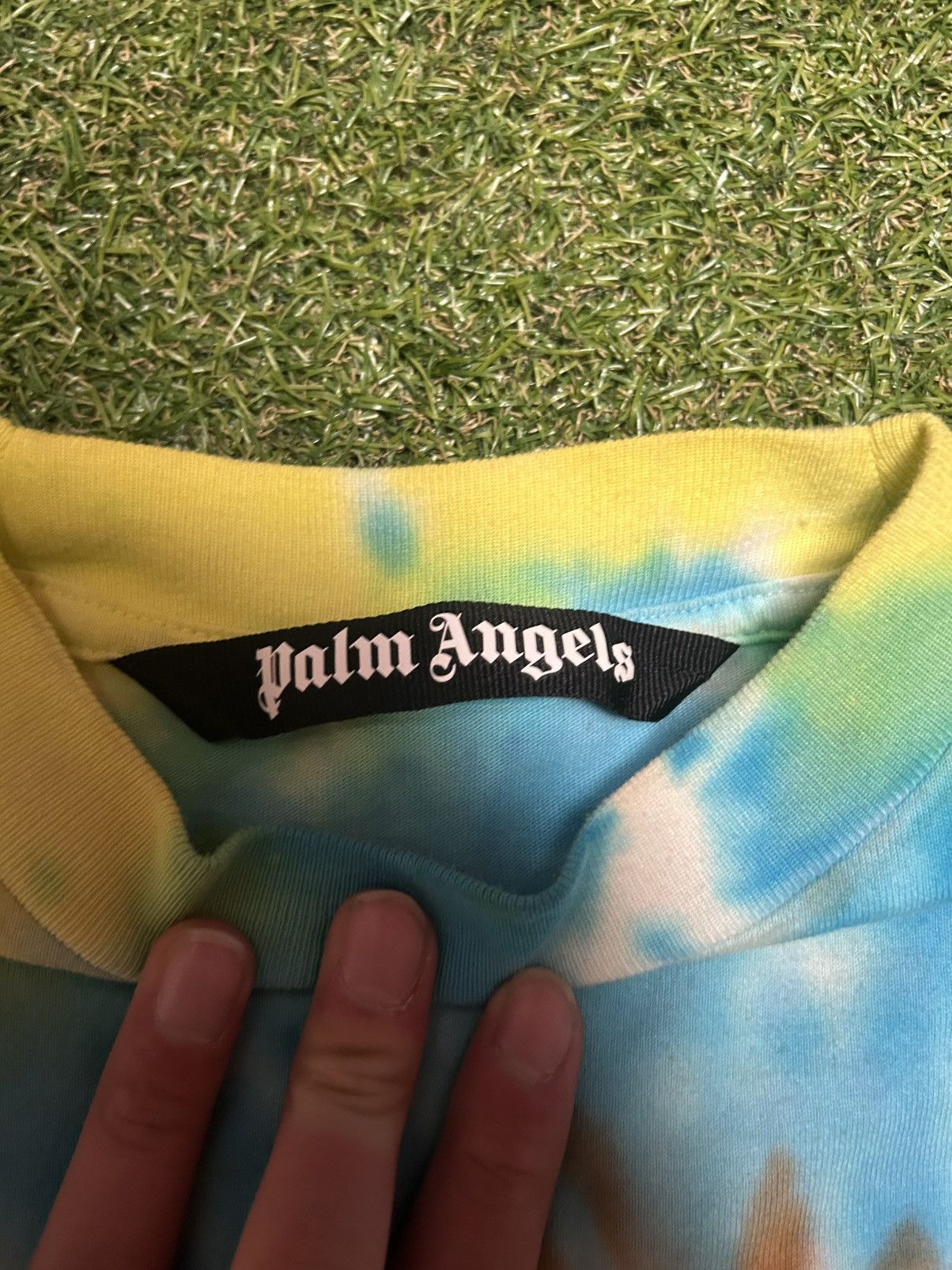 Palm Angels Palm Angels Tie Dye T-Shirt Size US XXS / EU 40 - 3 Thumbnail