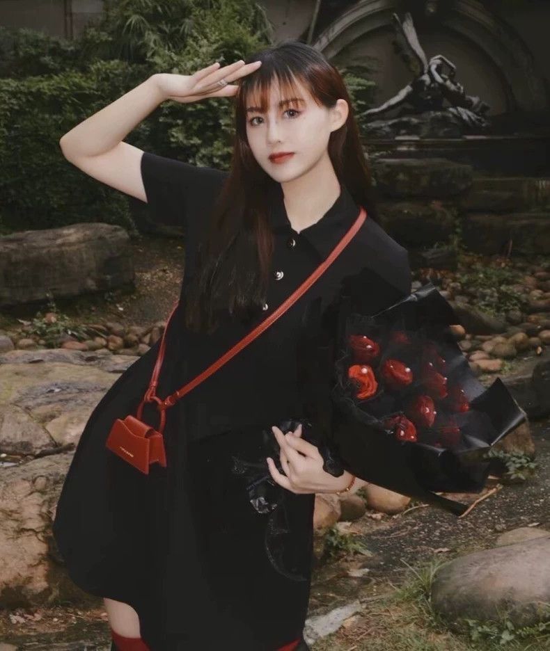 Dior Dior Black wool lapel single-breasted short-sleeved dress Size XS / US 0-2 / IT 36-38 - 8 Thumbnail